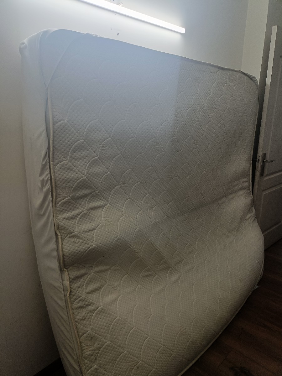 Bed and mattress  available for sale