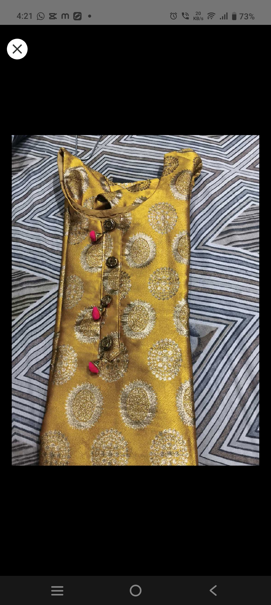 Kurti with pant n dupatta  available for sale