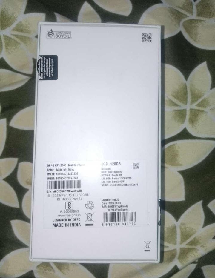 Oppo F27 plus available for sale
