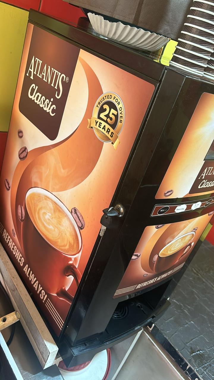 Atlantis coffe soup machine available for sale