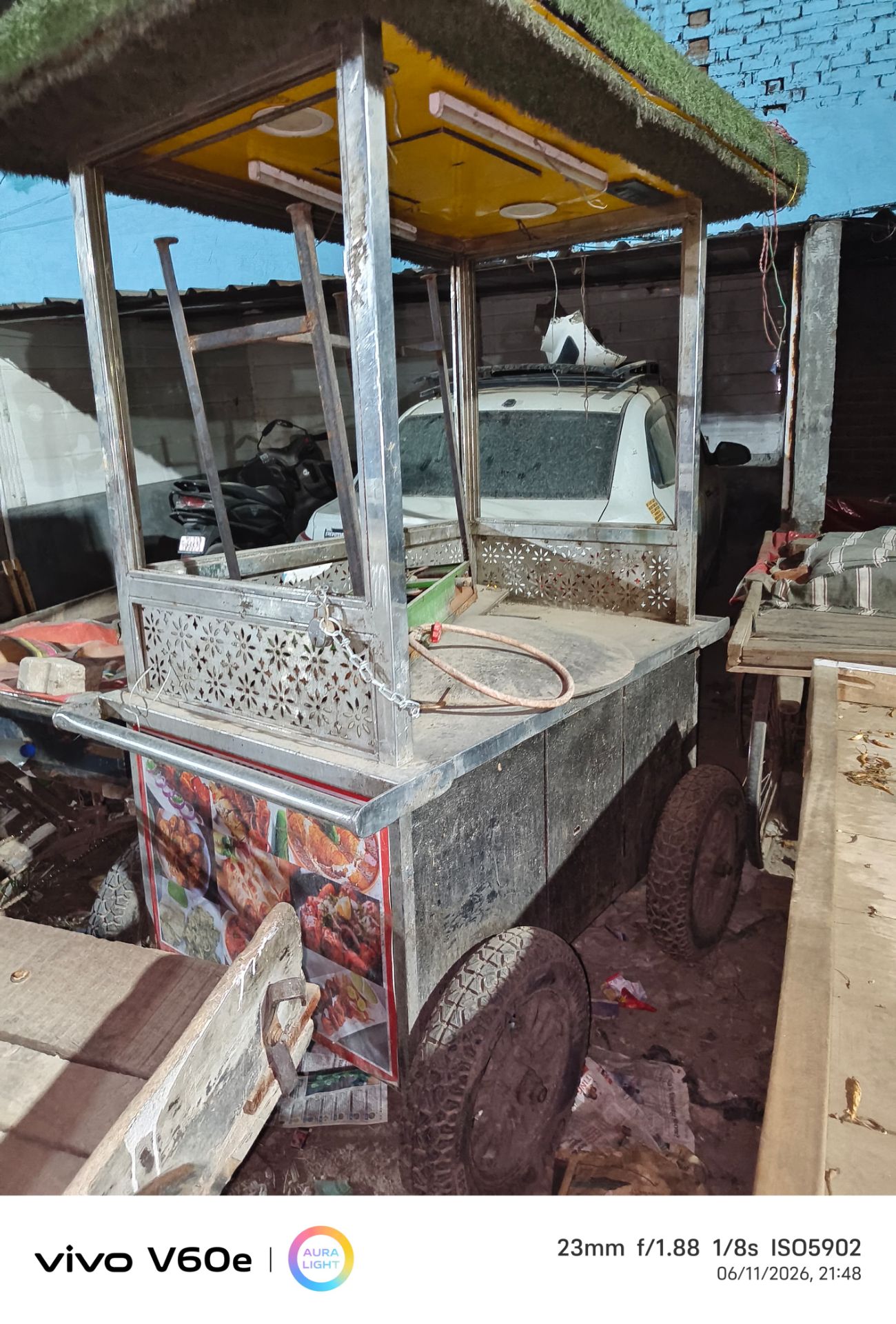 Street food cart available for sale