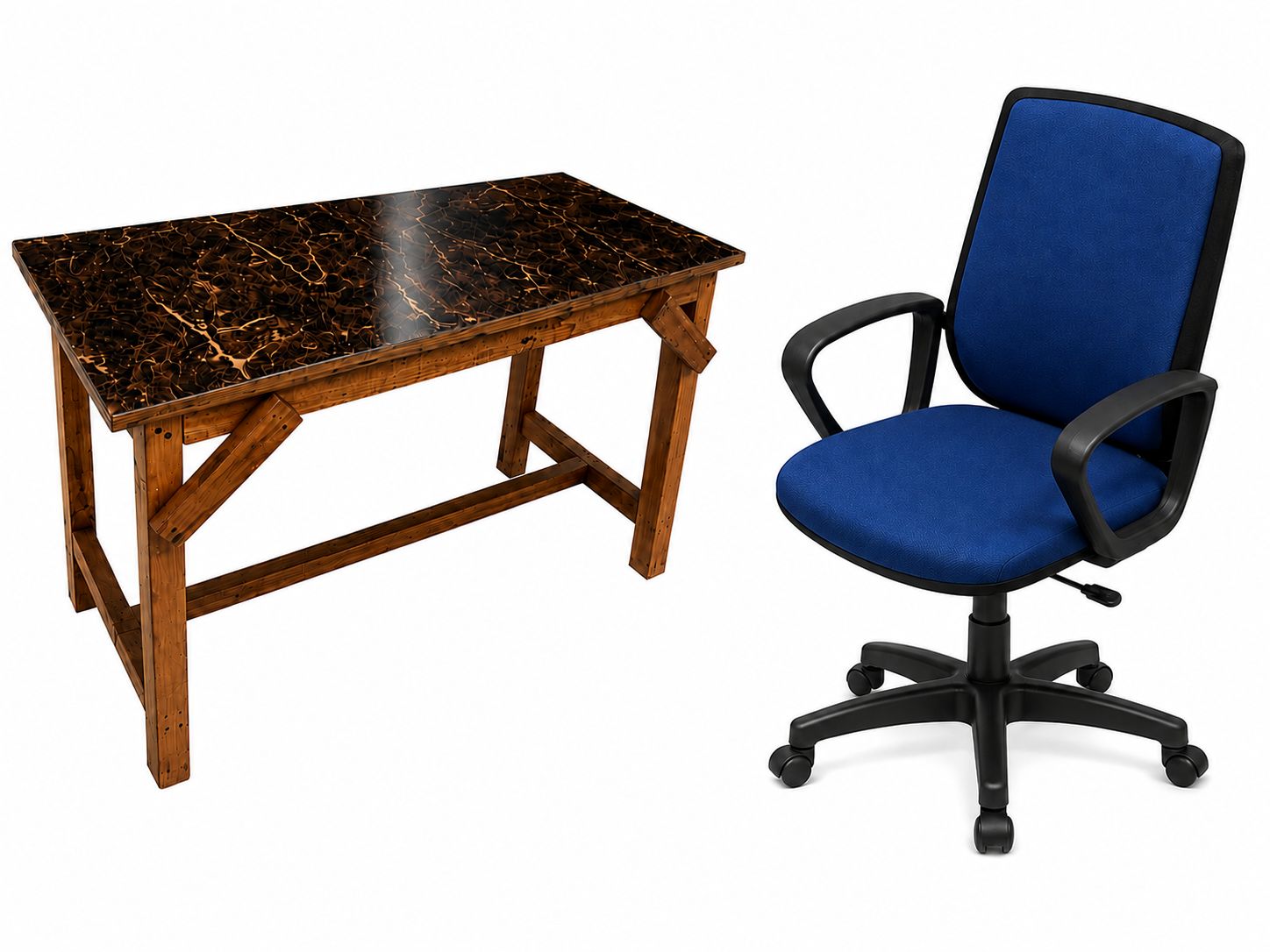 Office Table and office chair available for sale