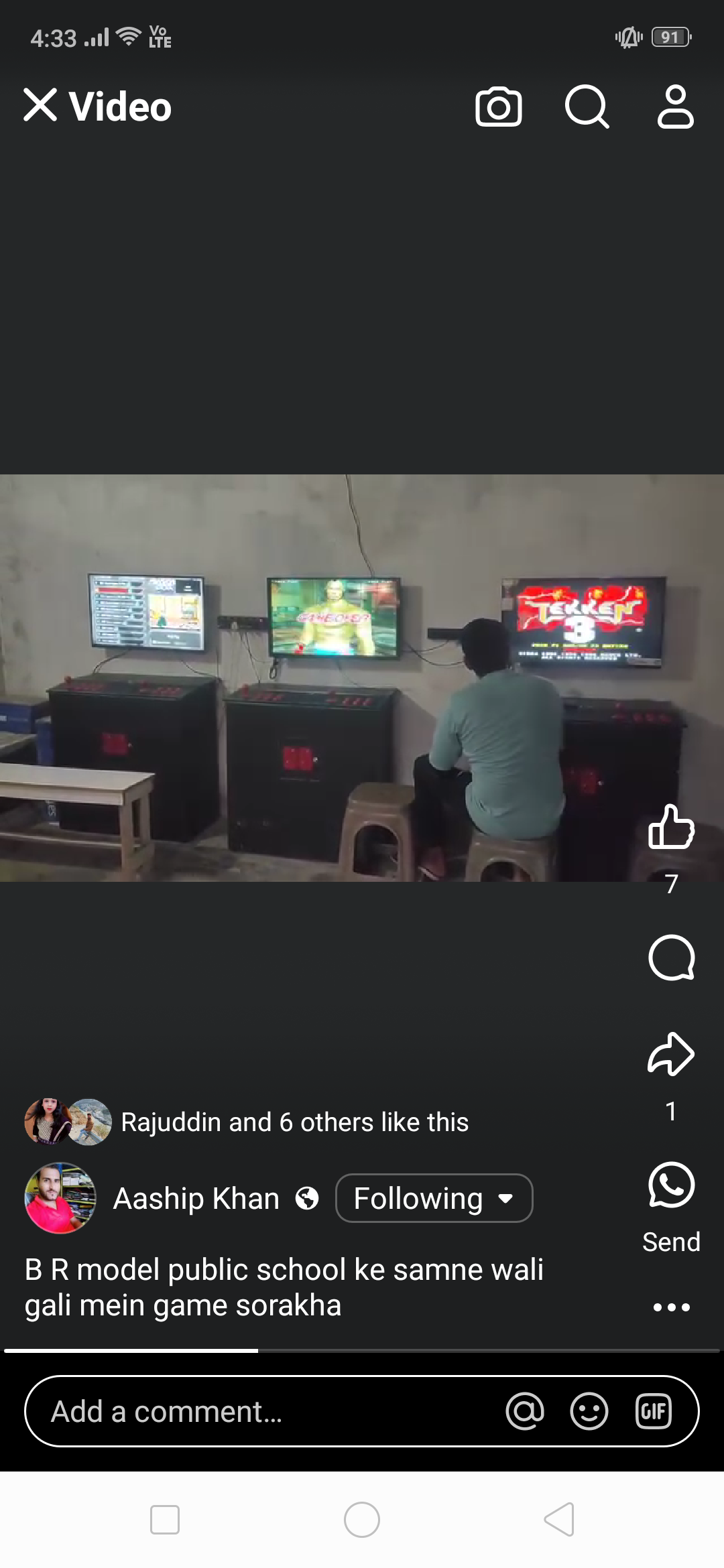 Video game available for sale