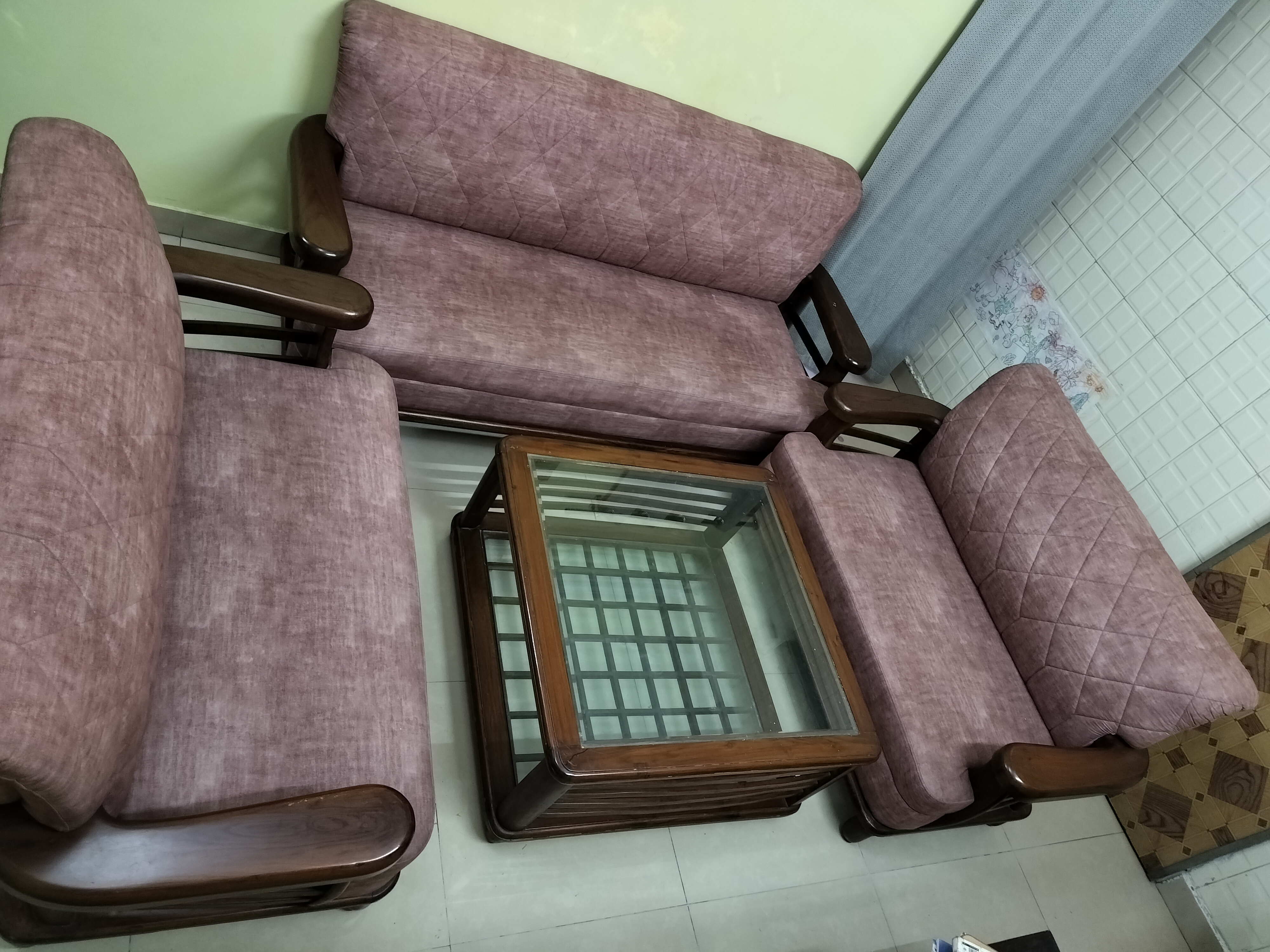 7 seater sofa set available for sale