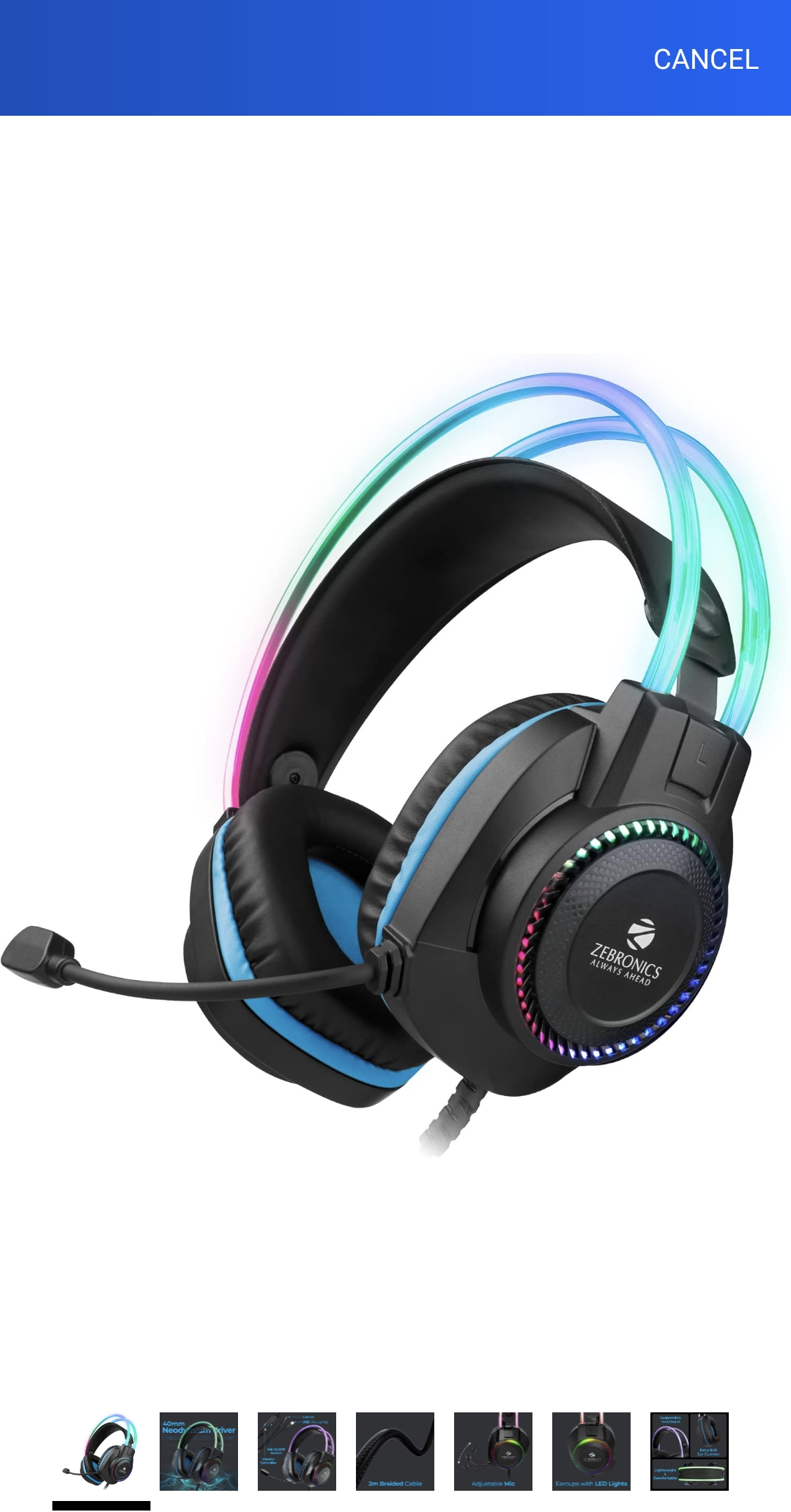Zebronics Headphone available for sale