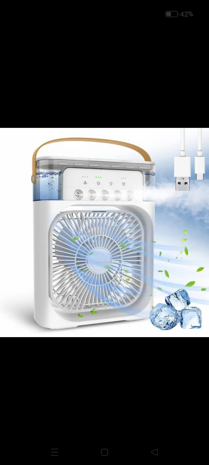 Mini fan cooler available for sale