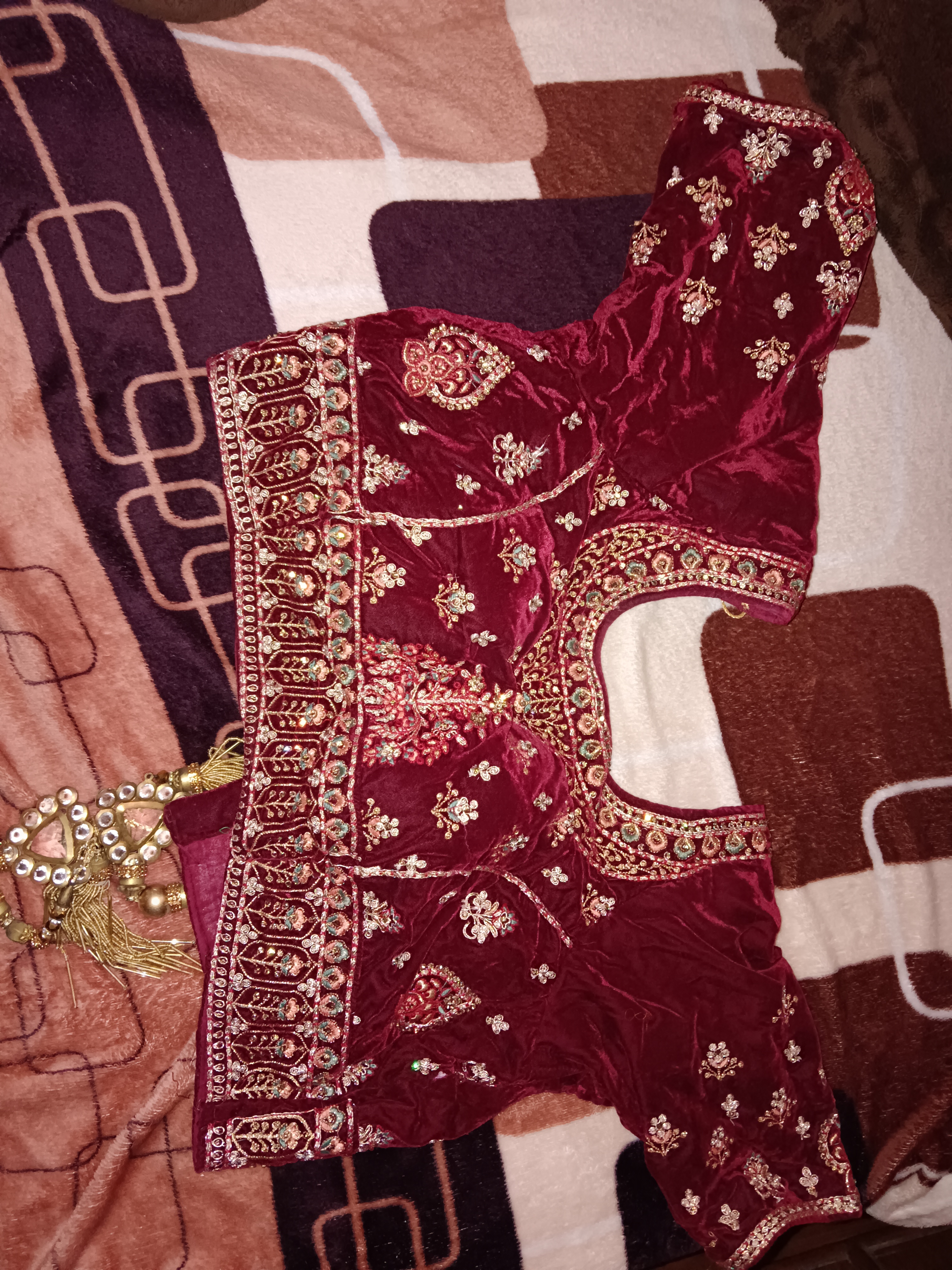 Wedding lehenga in perfect condition with two dupatta  available for sale
