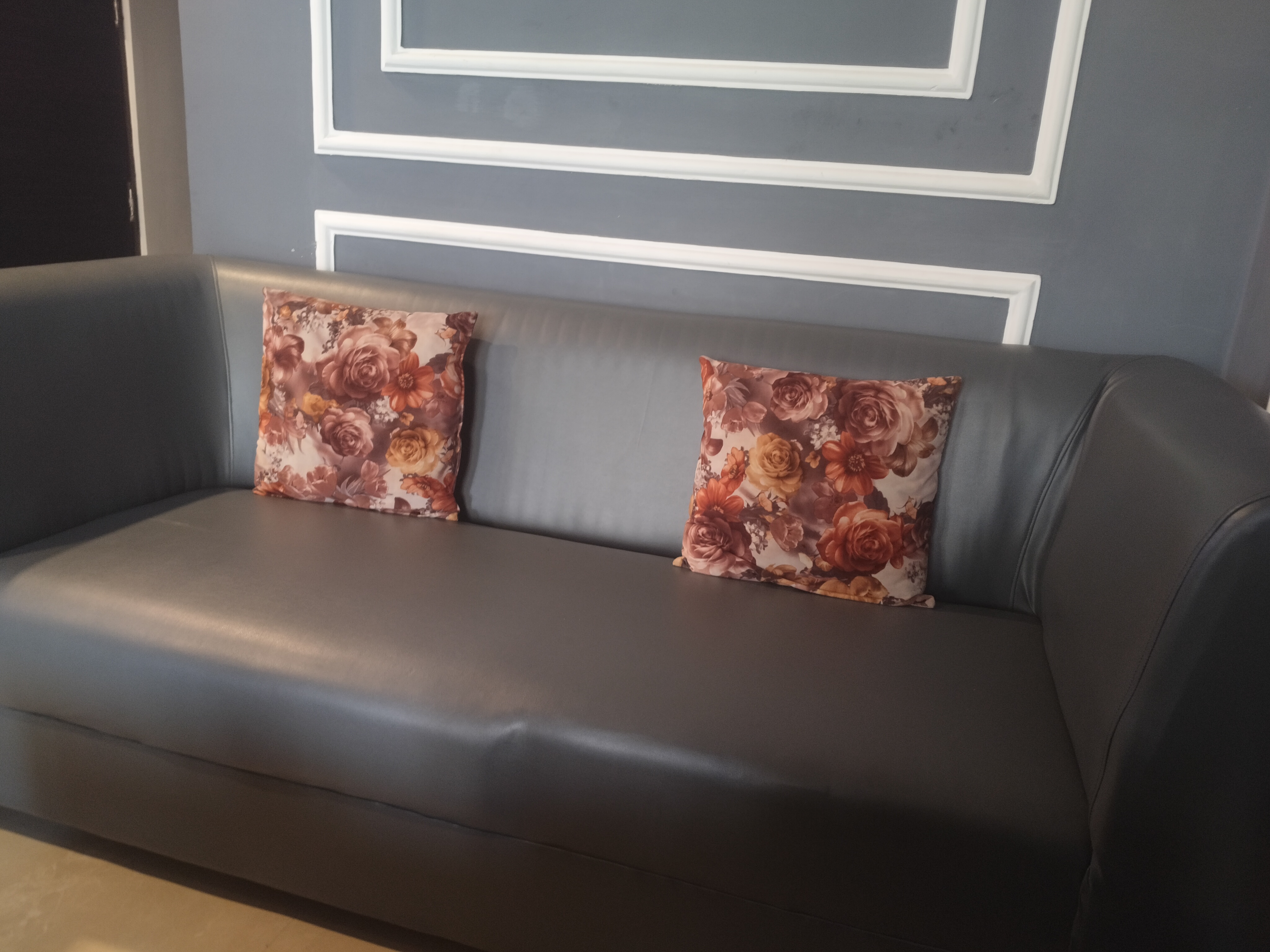 L shape sofa with new condition available for sale