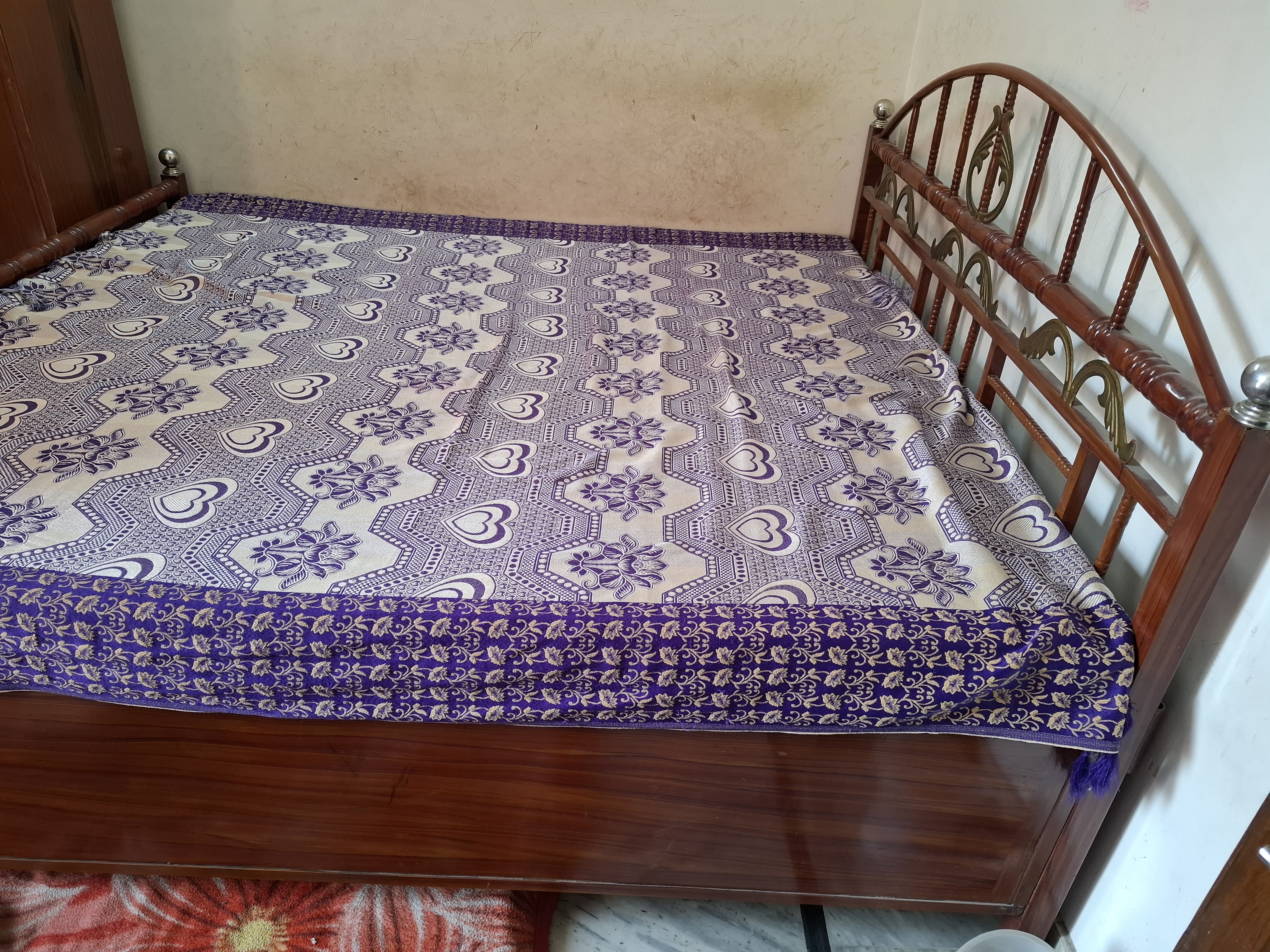 King size Bed with Matters  available for sale