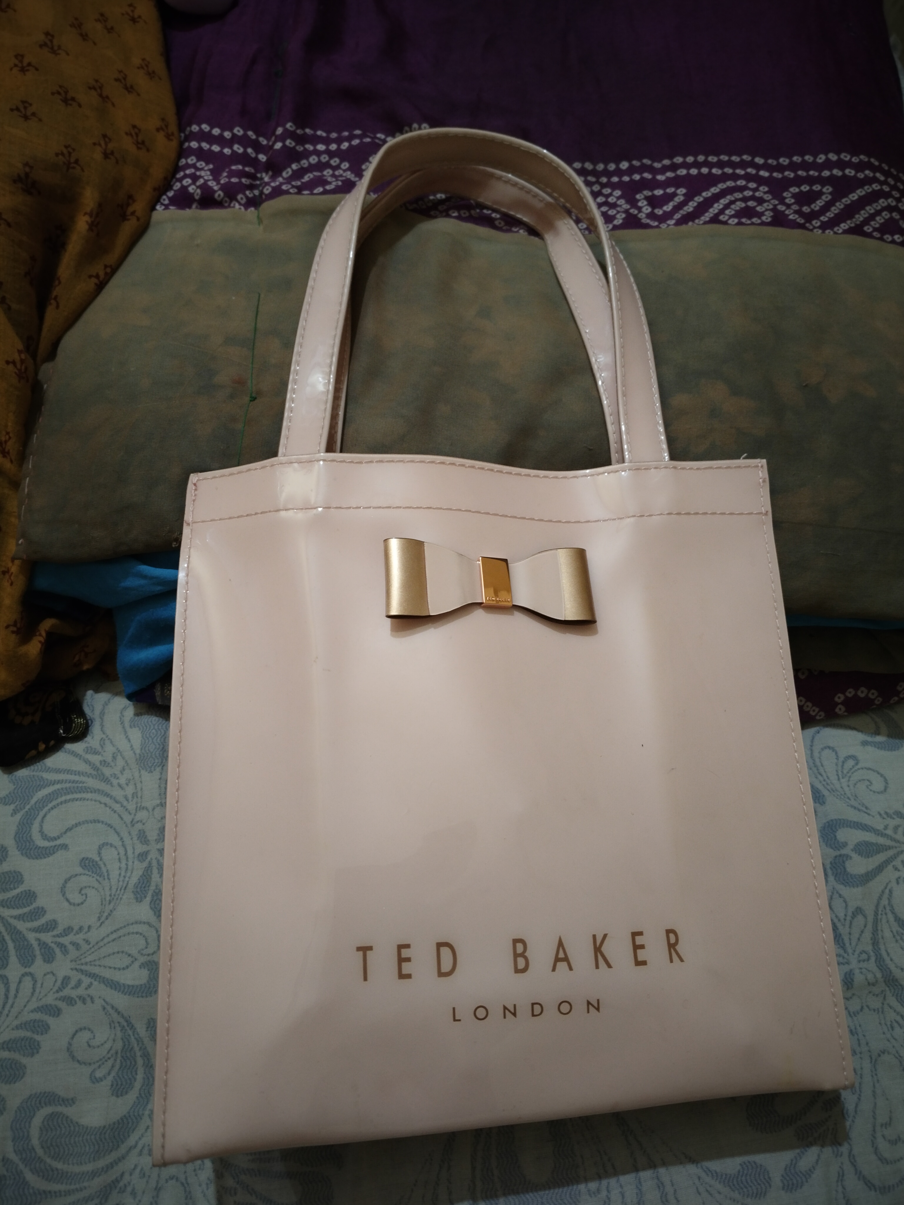 Ted Baker Arycons Bow Detail Tote Bag - Light Pink available for sale