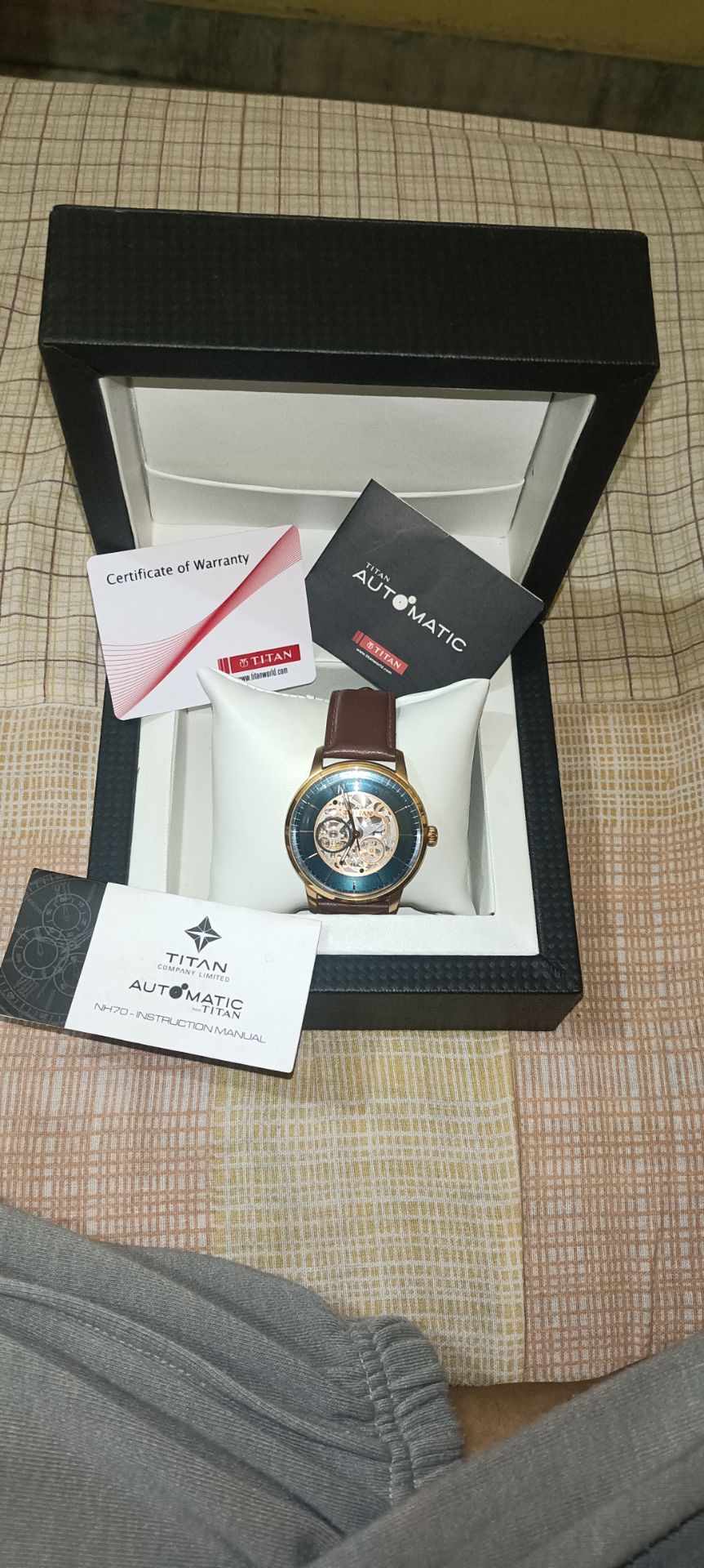 TITAN automatic watch available for sale