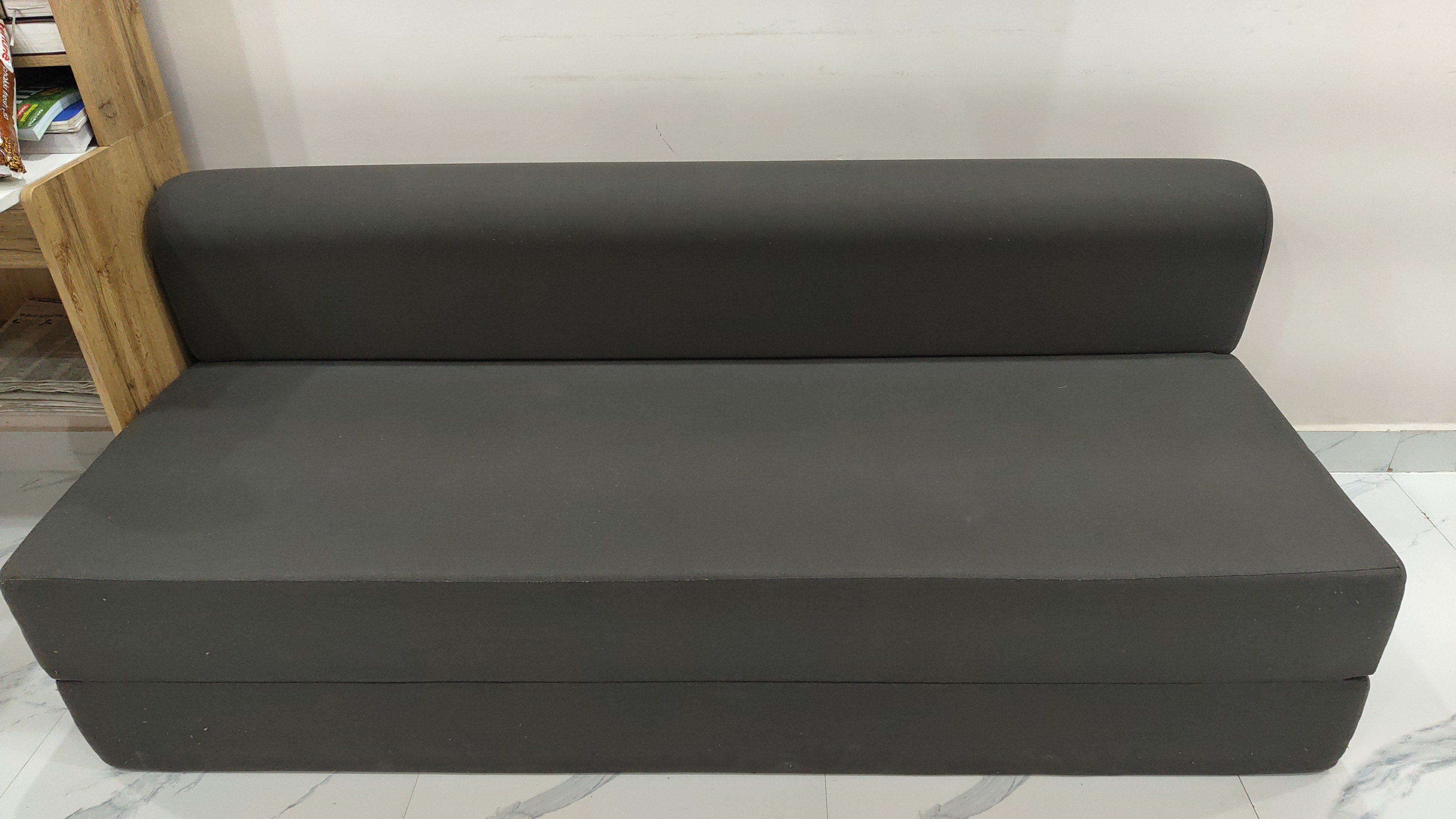 Wakefit sofa cum bed with study table and two chairs available for sale