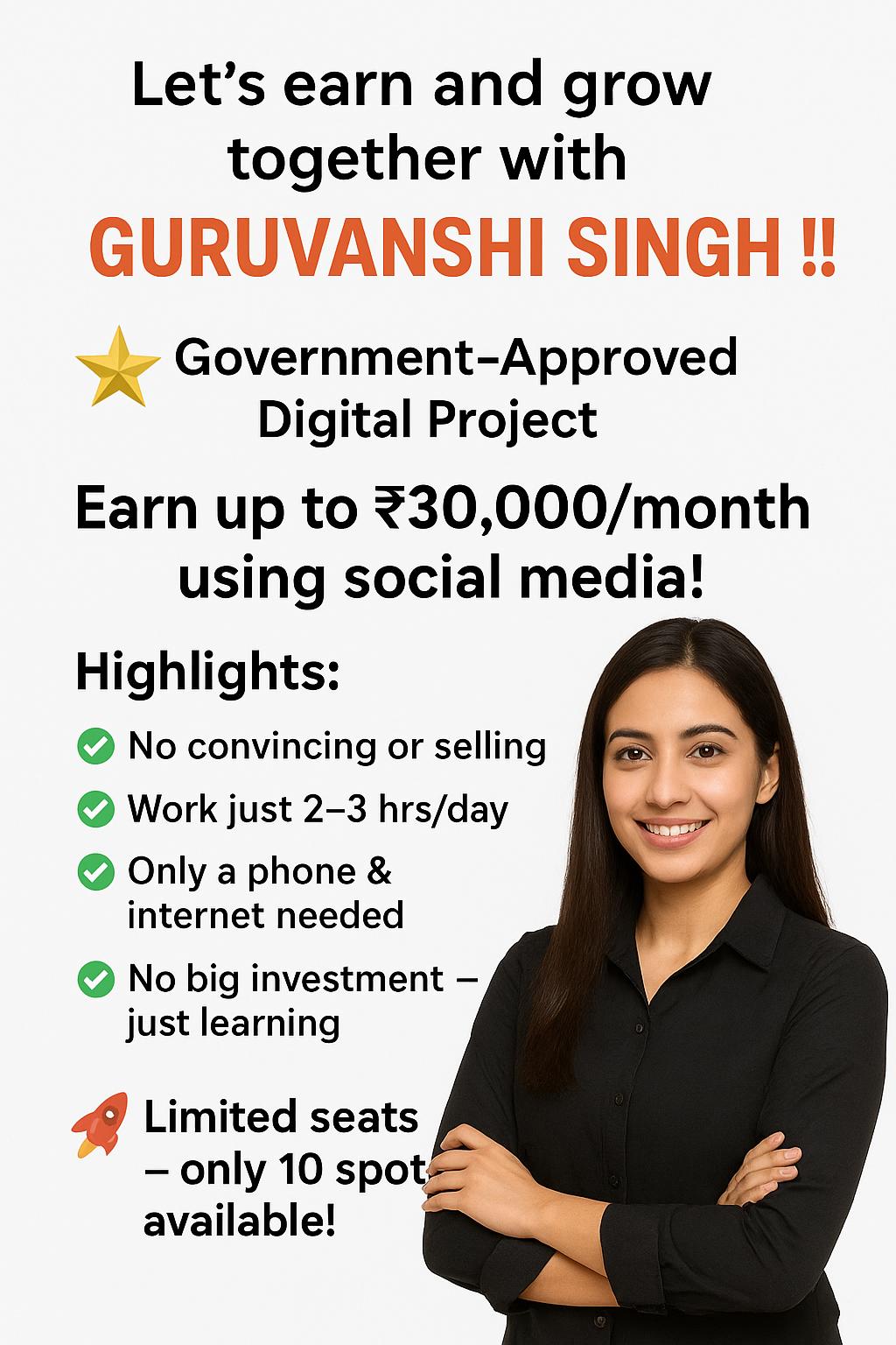 I am hiring Sales & Marketing