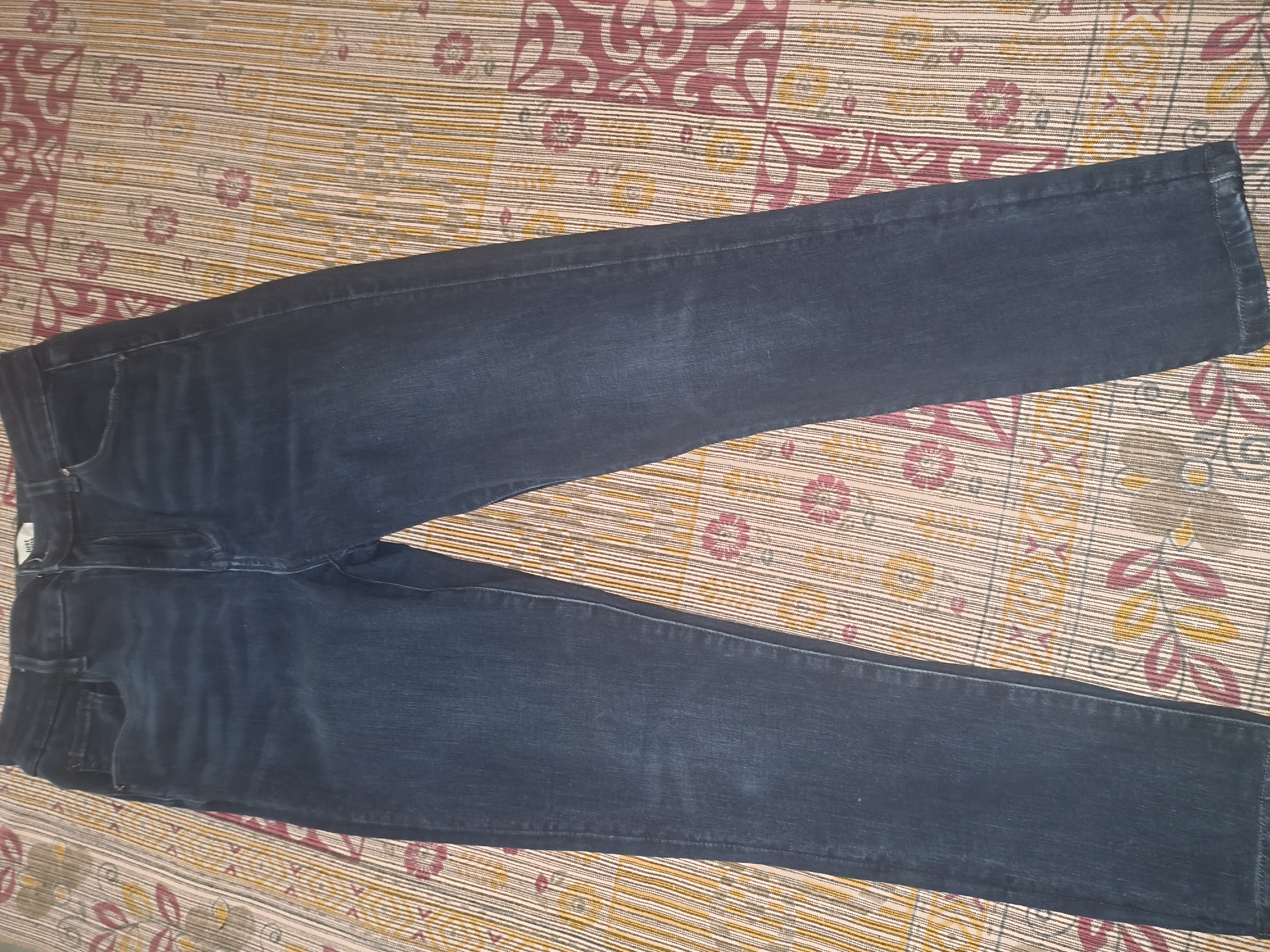  Dark blue denim Jeans.its High ankel jeans for smart look and outfit. available for sale