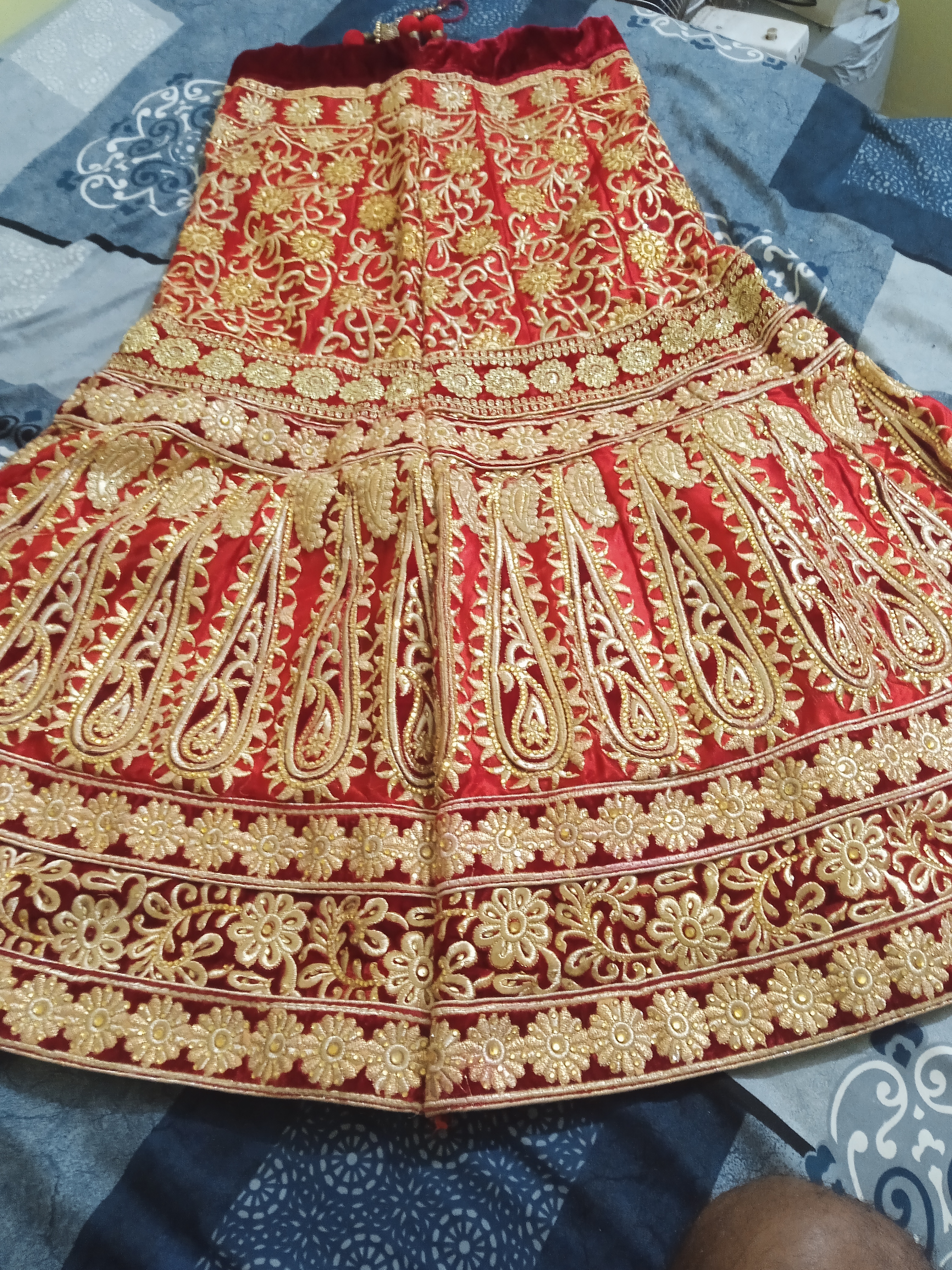 Bridal lehenga set available for sale