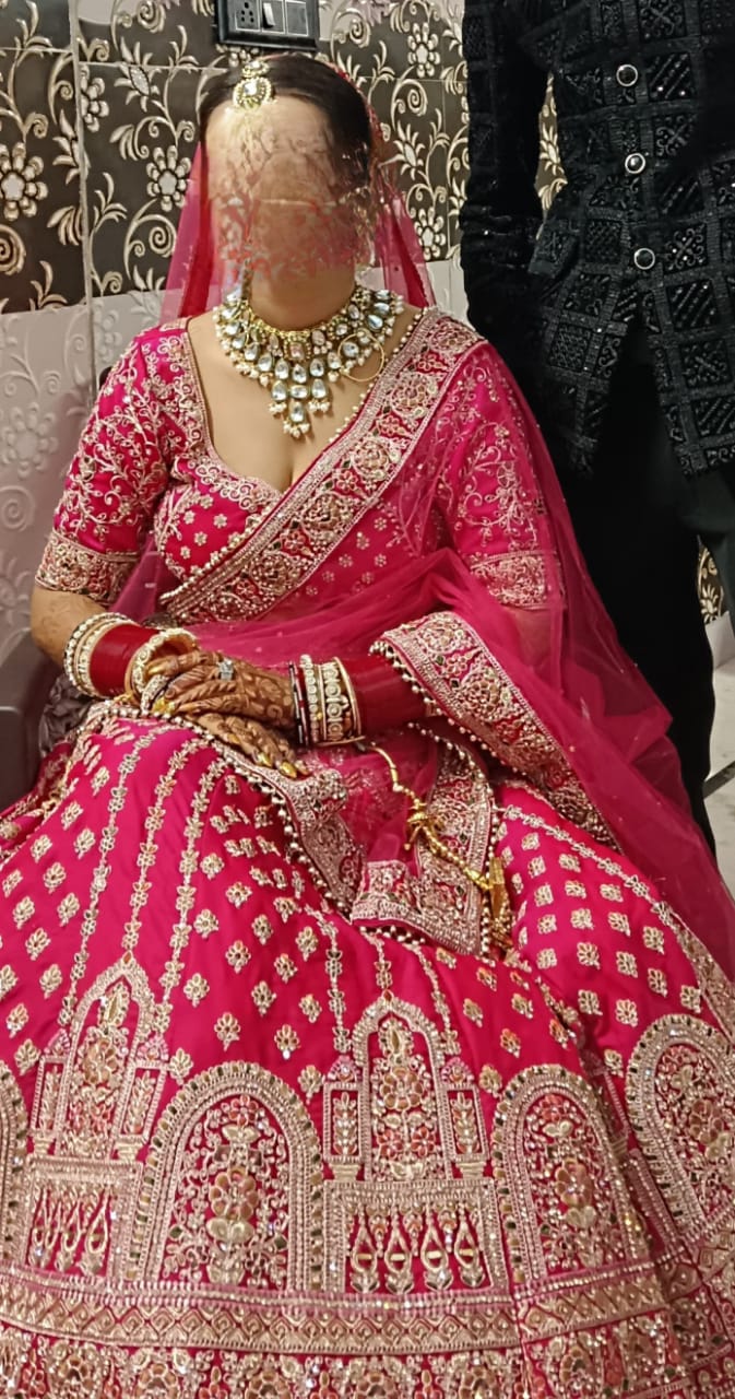 Bridal lehnga  available for sale