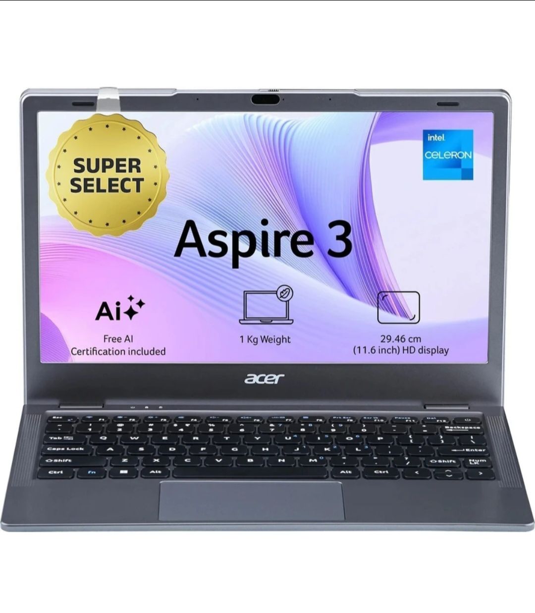 Acer aspire three Laptop available for sale