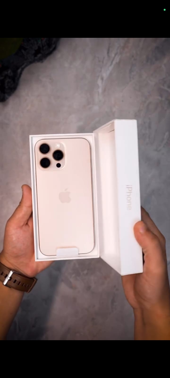 iPhone iPhone 16 pro max desert titanium available for sale