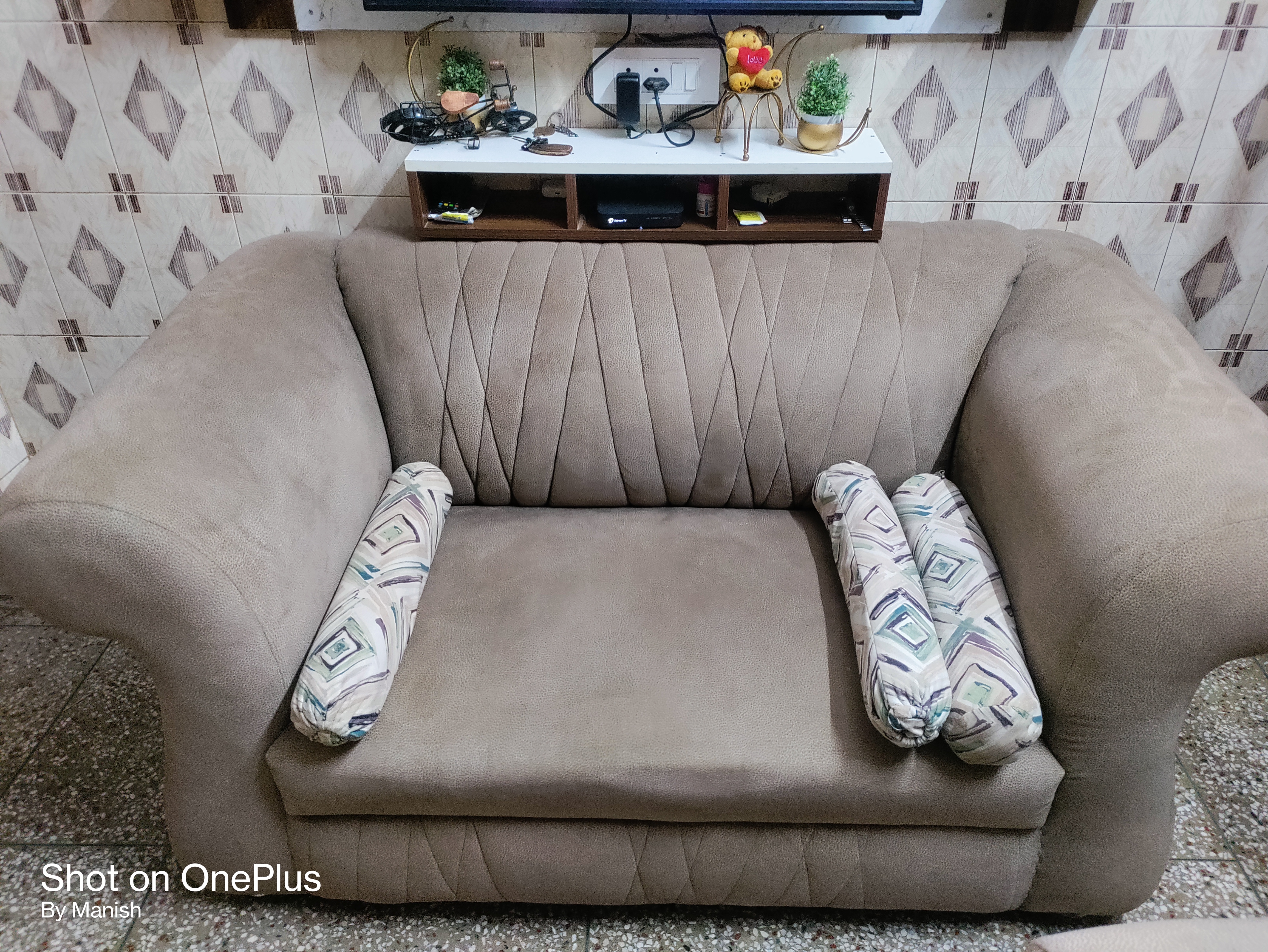 7 seater sofa available for sale
