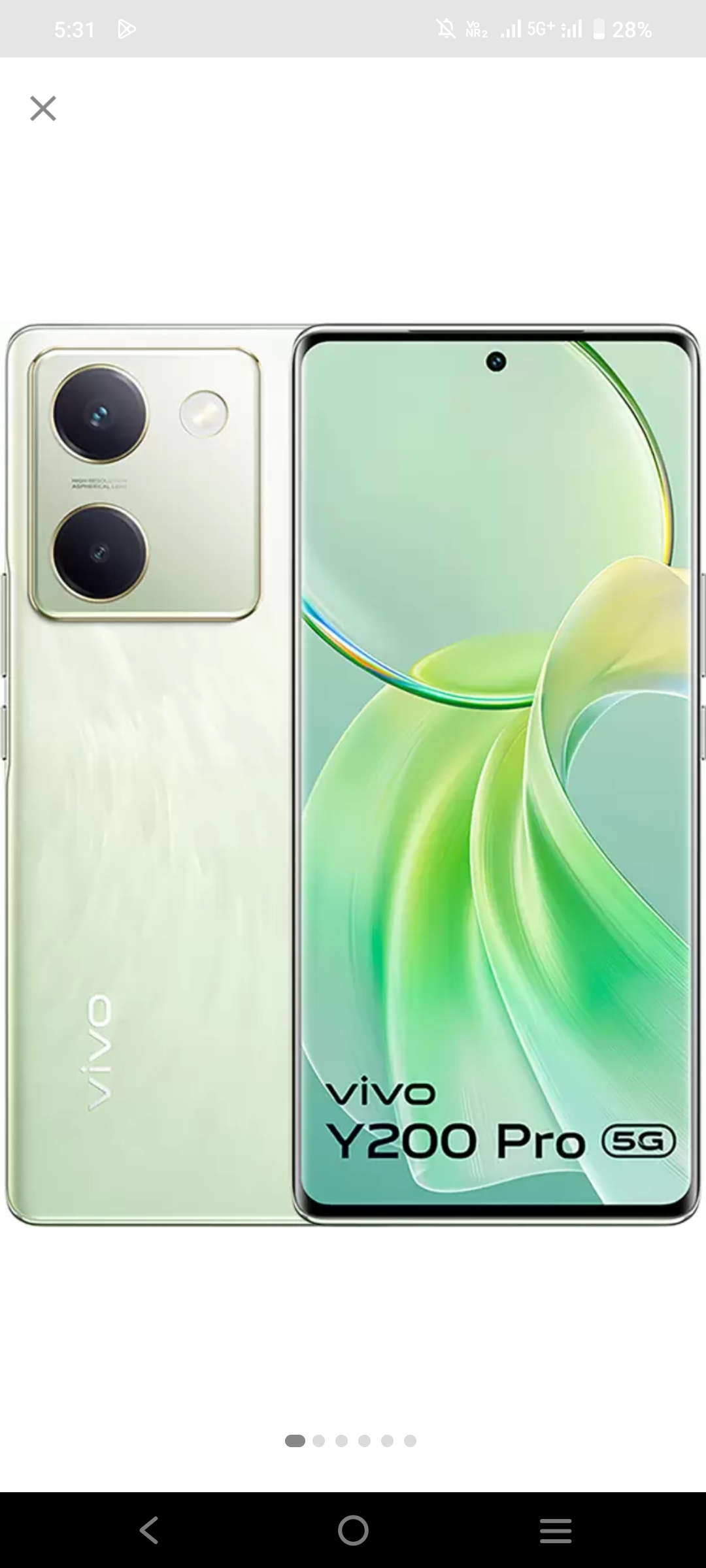 Vivo Y 200 Pro 5G available for sale