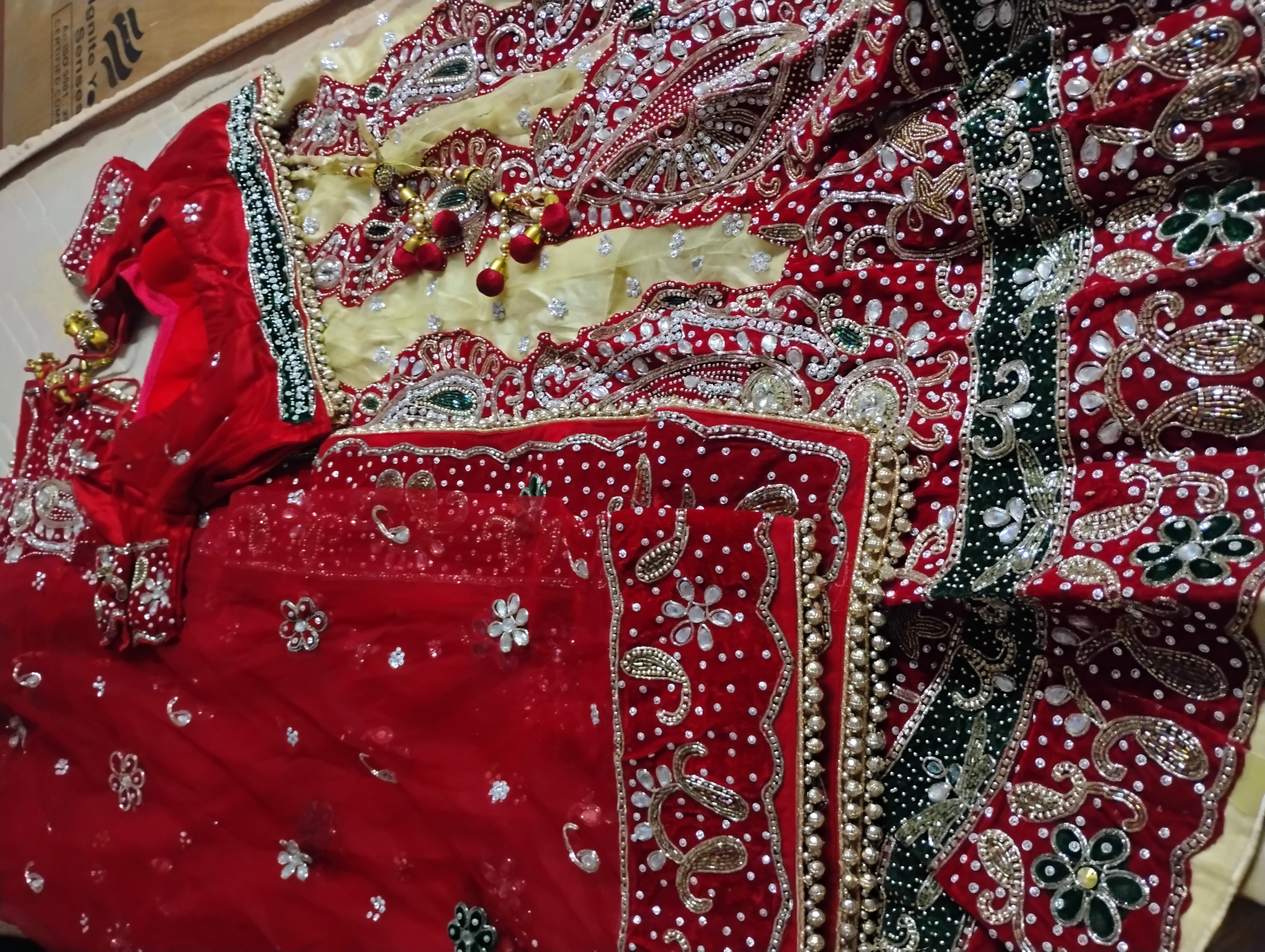 Bridal lehnga available for sale