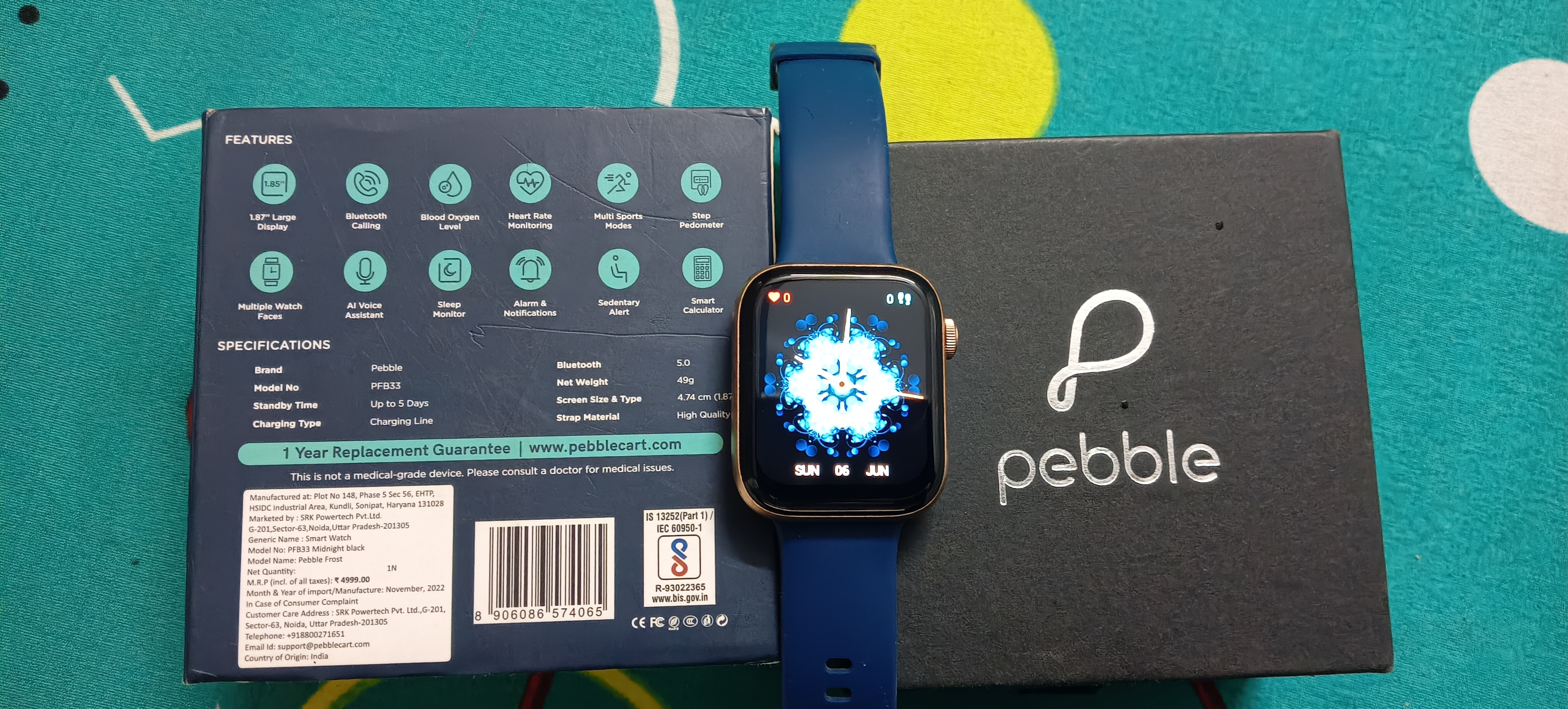 Pepple Smart Watch available for sale