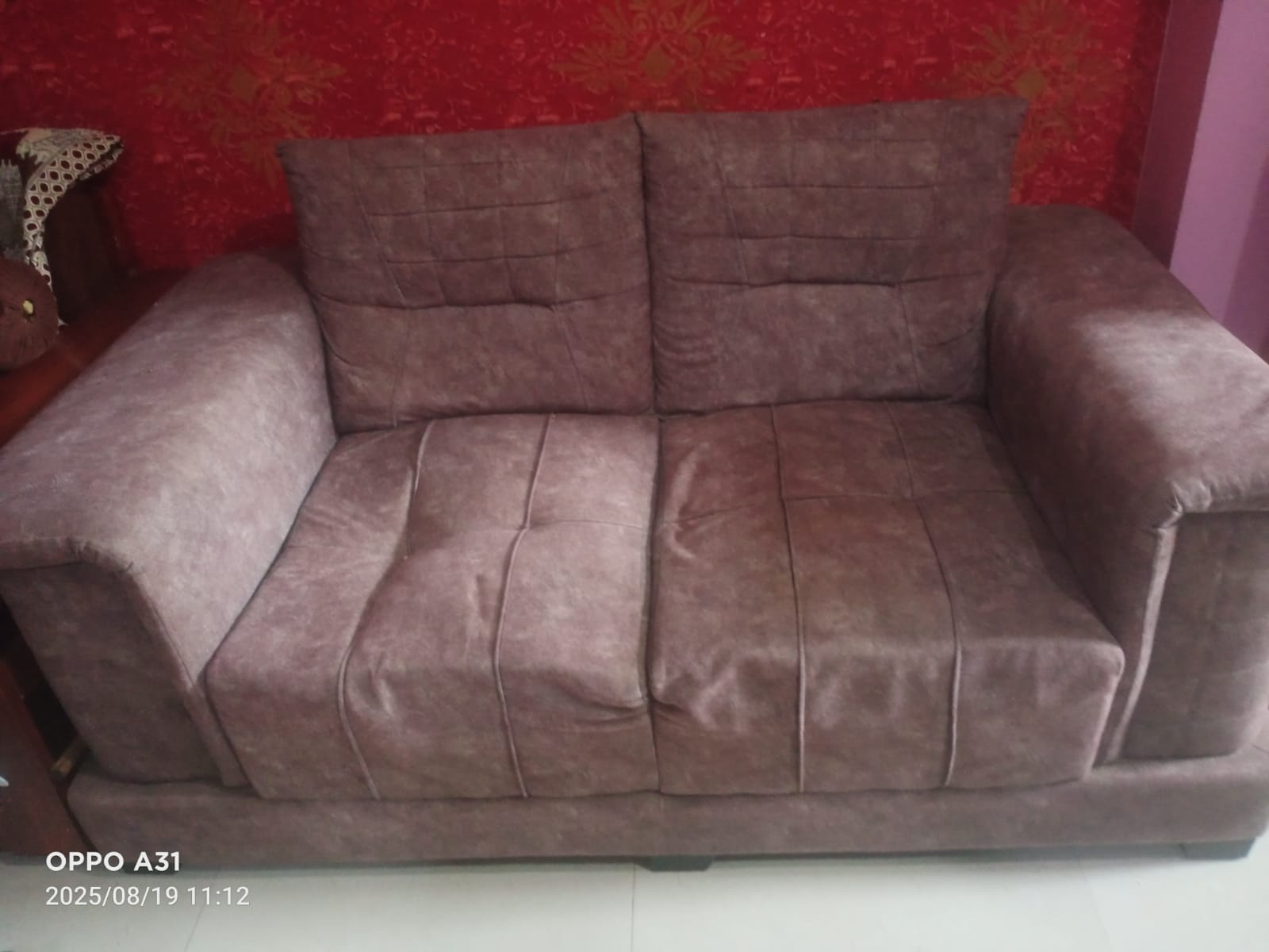 Two seater hathi pao sofa available for sale