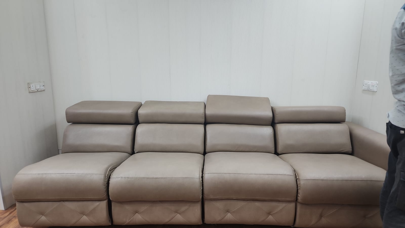 Recliner sofa set available for sale