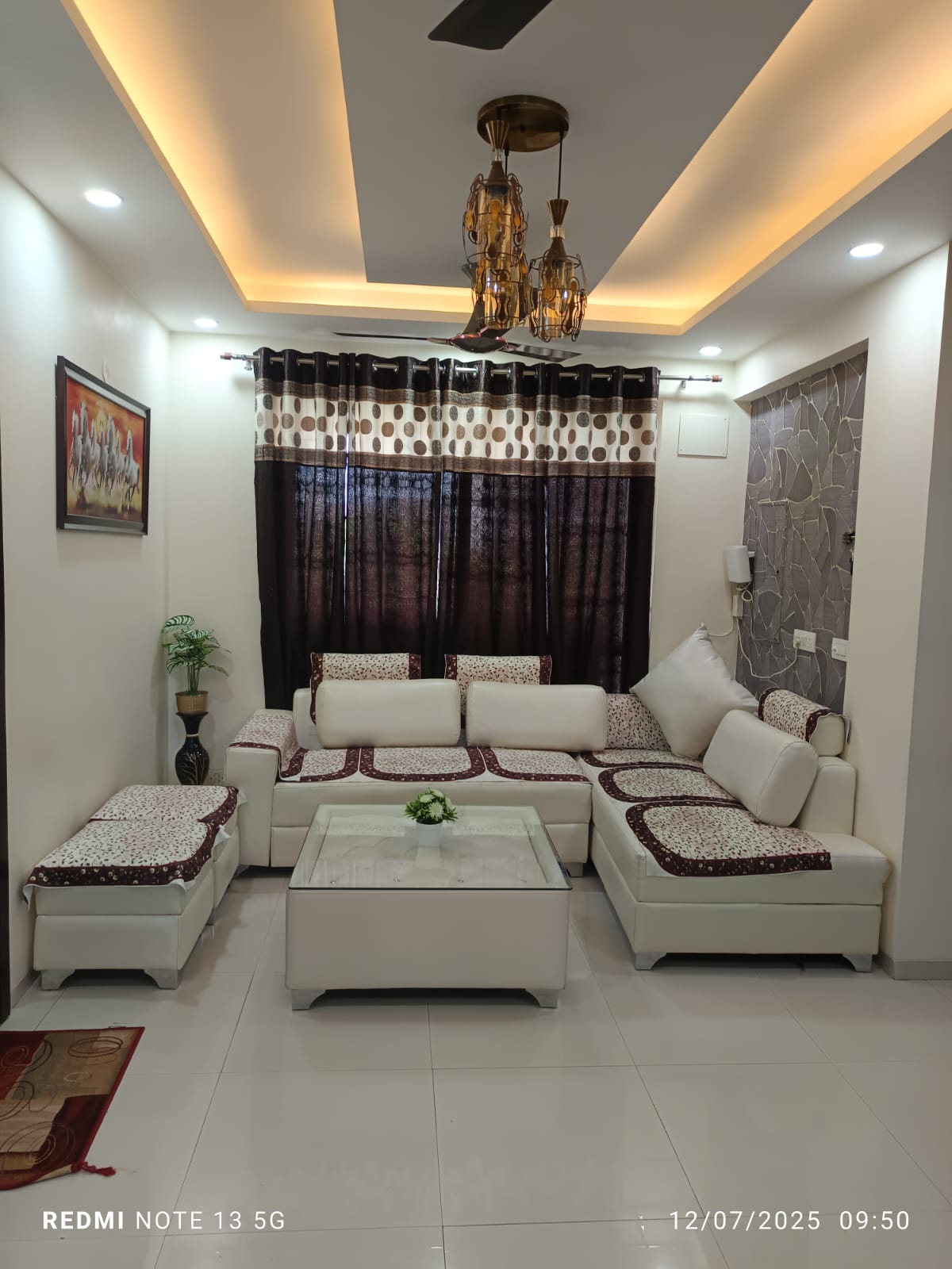7 Seater Soffa Set with table available for sale