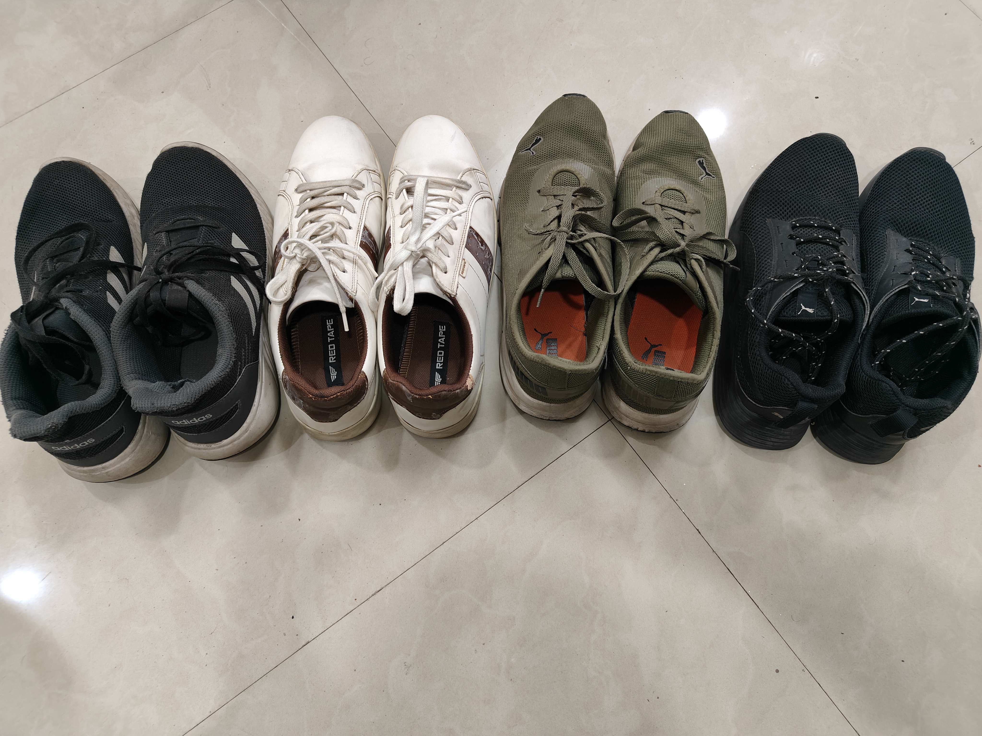 4 Pair branded Footwear (Not New) available for sale