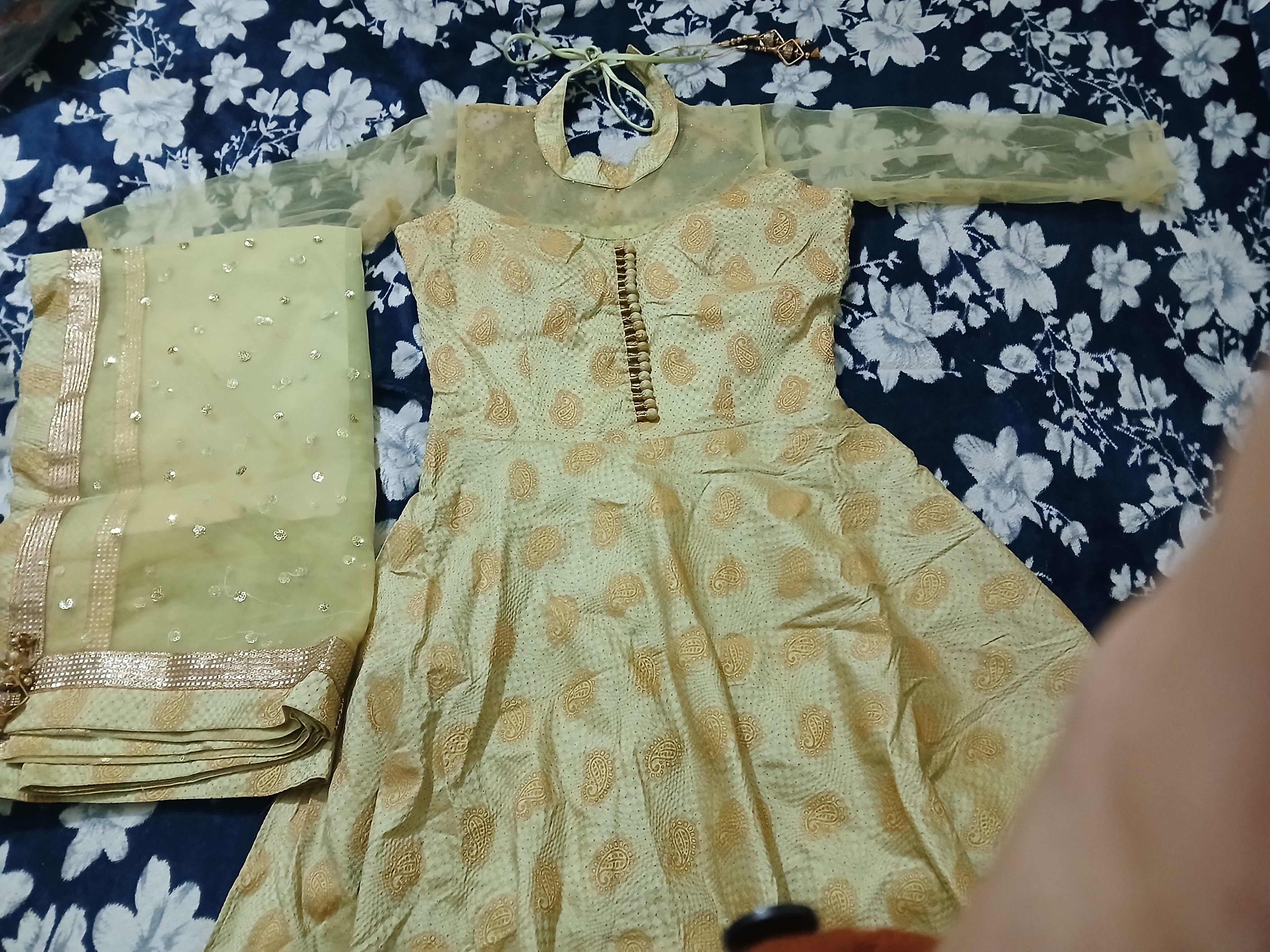 Light green  gawn  available for sale