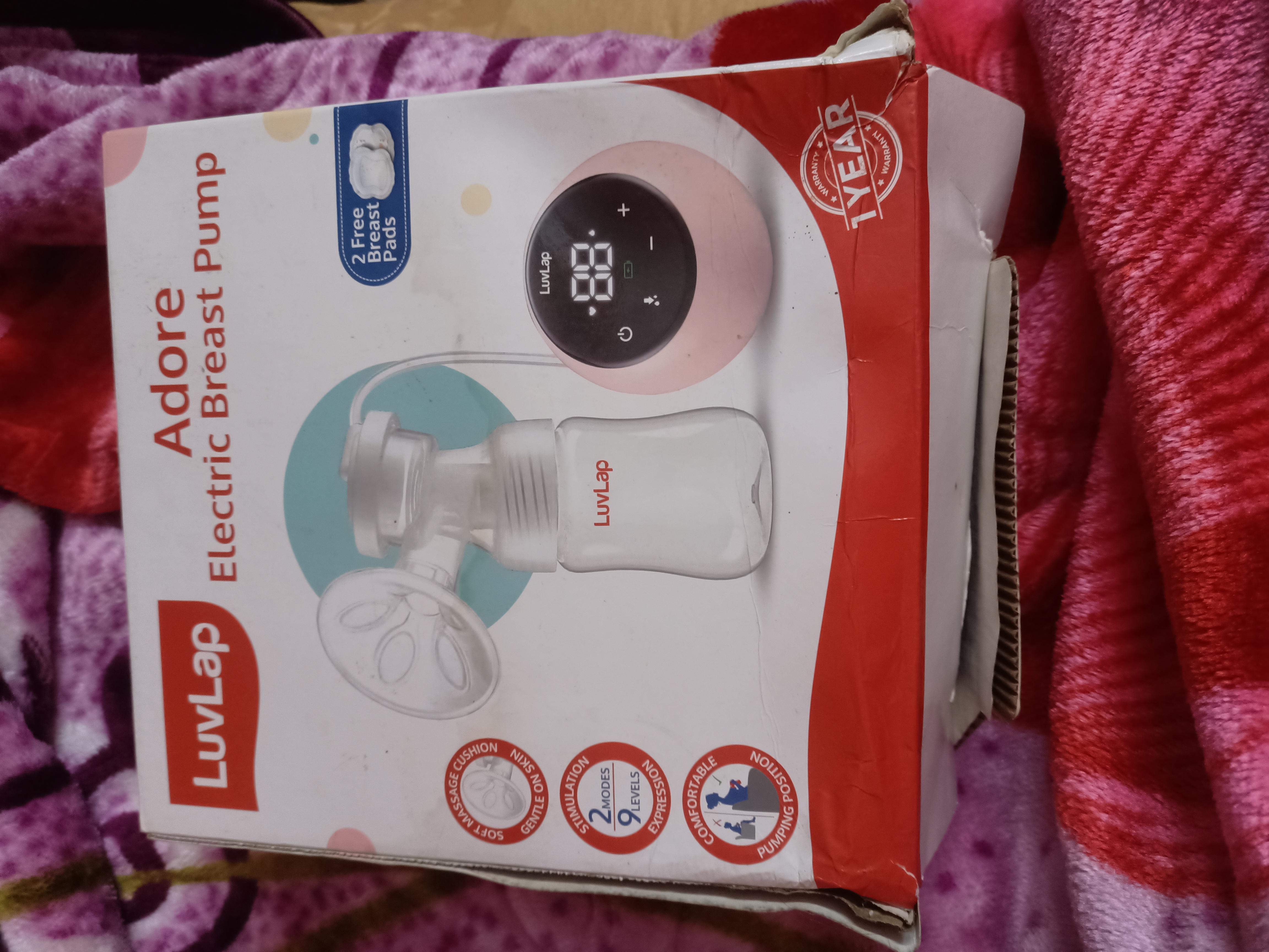 Luvlap electric Breast pump available for sale