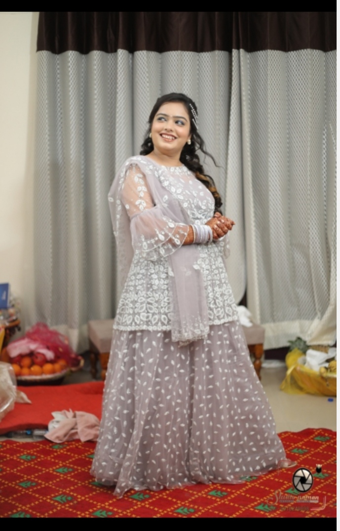 Net lehnga available for sale