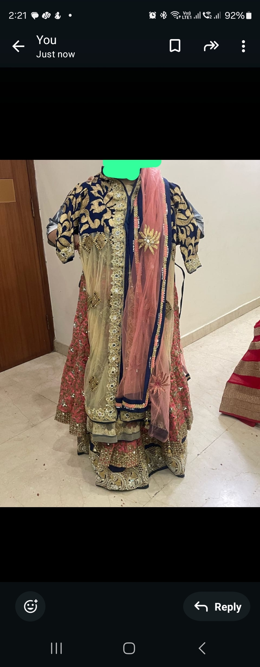 Lehnga choli available for sale