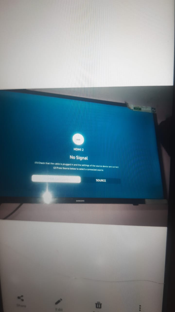 Samsung TV available for sale