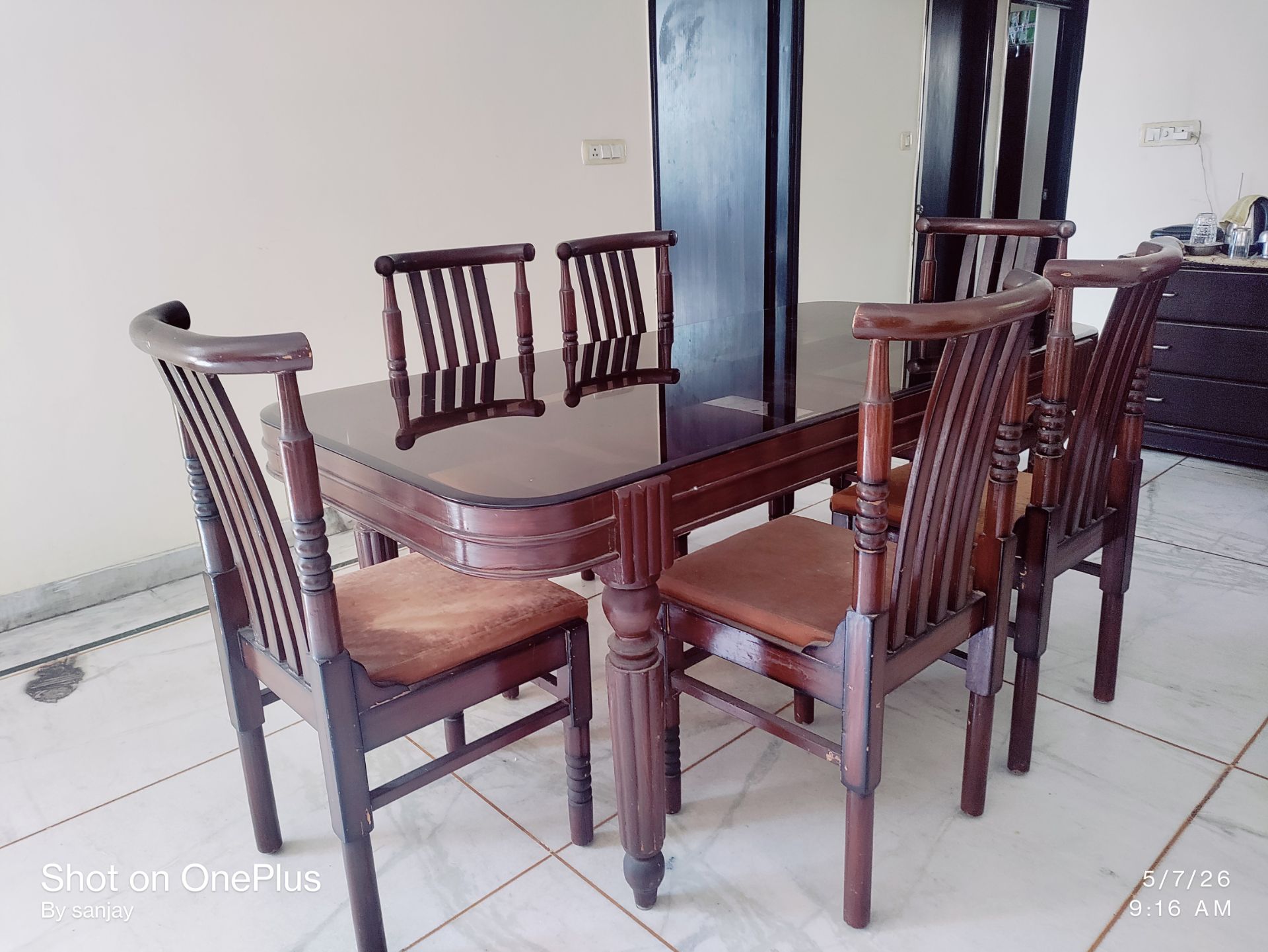 Dining table available for sale