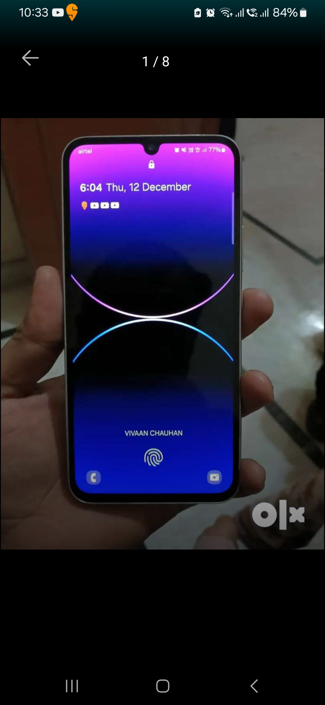 Samsung A34 available for sale