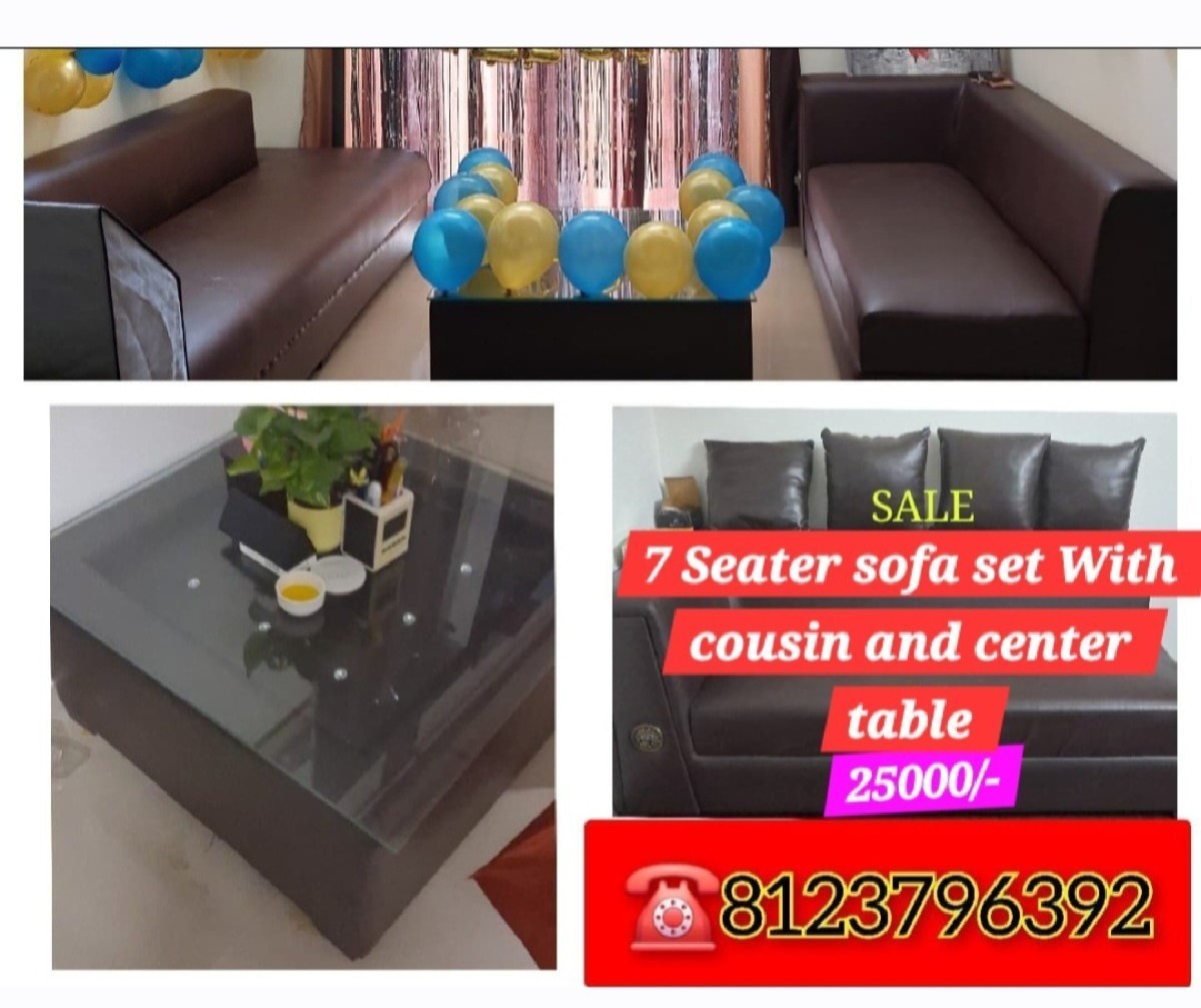 7 Seater SOFA set available for sale