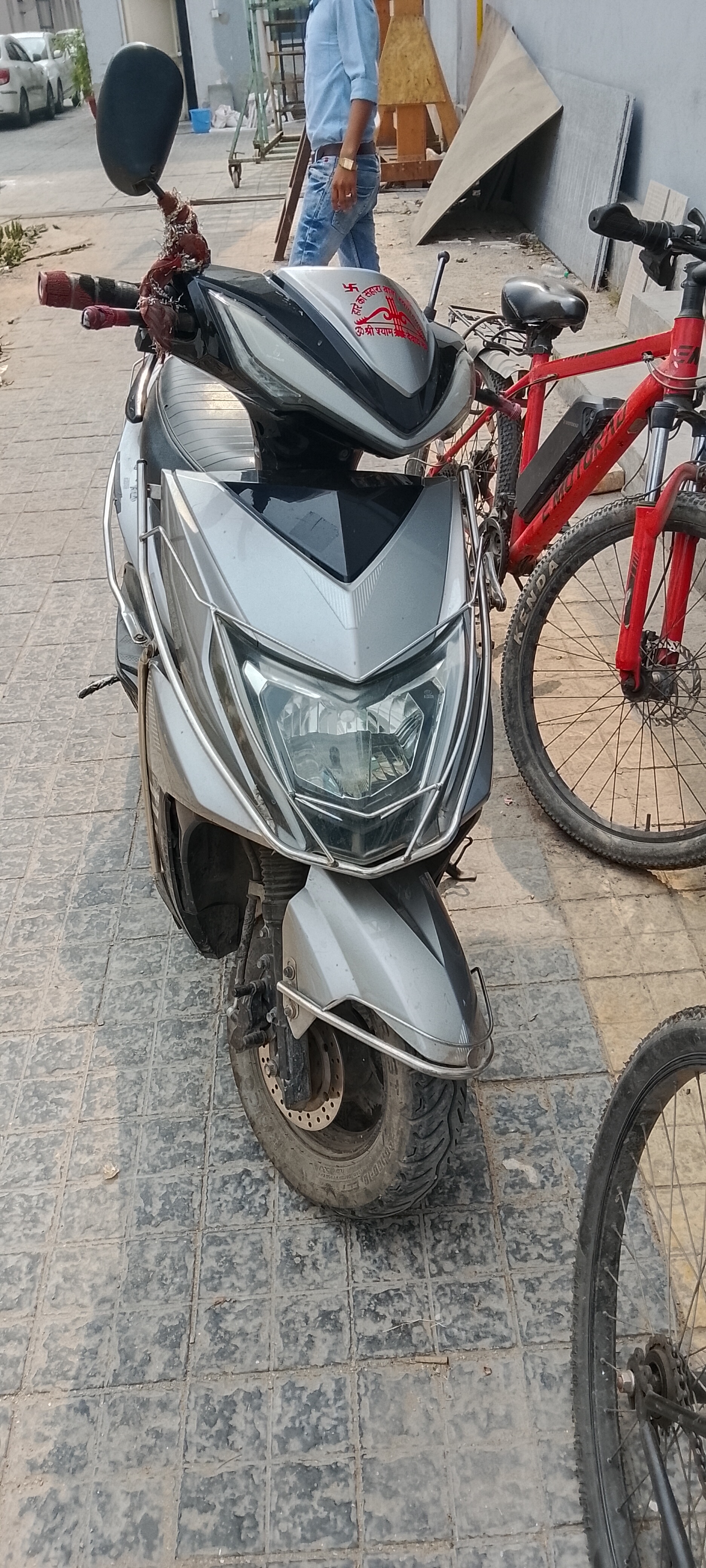 Ev scooter in without number plate available for sale