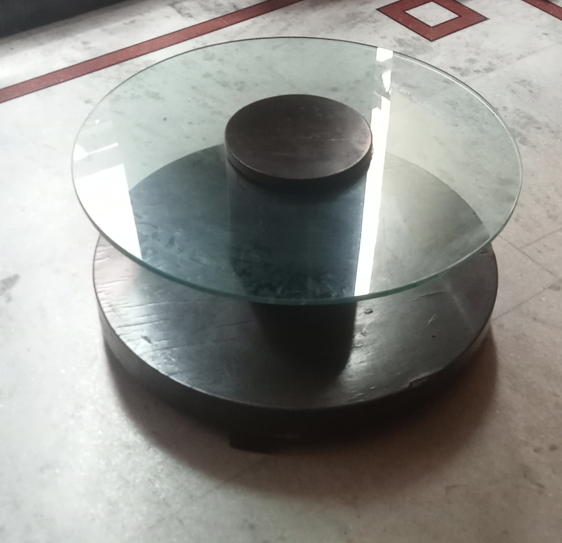 Round Mirror table available for sale