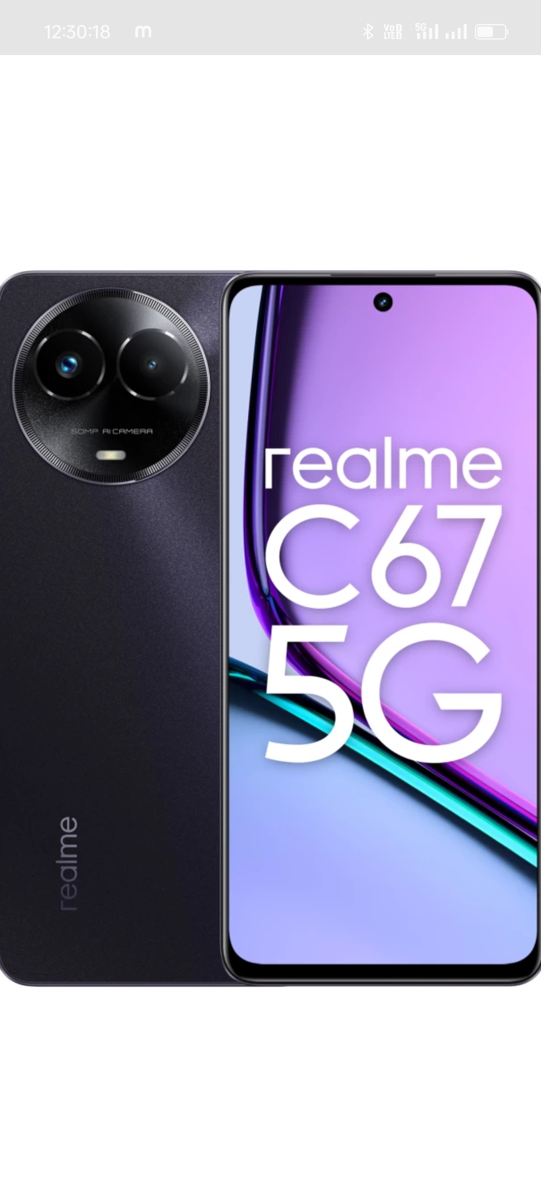 Realmi C67 5g available for sale