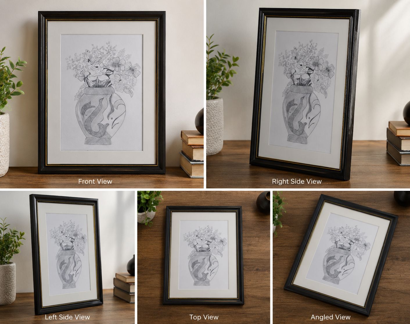 Sketch of Flower Pot  available for sale