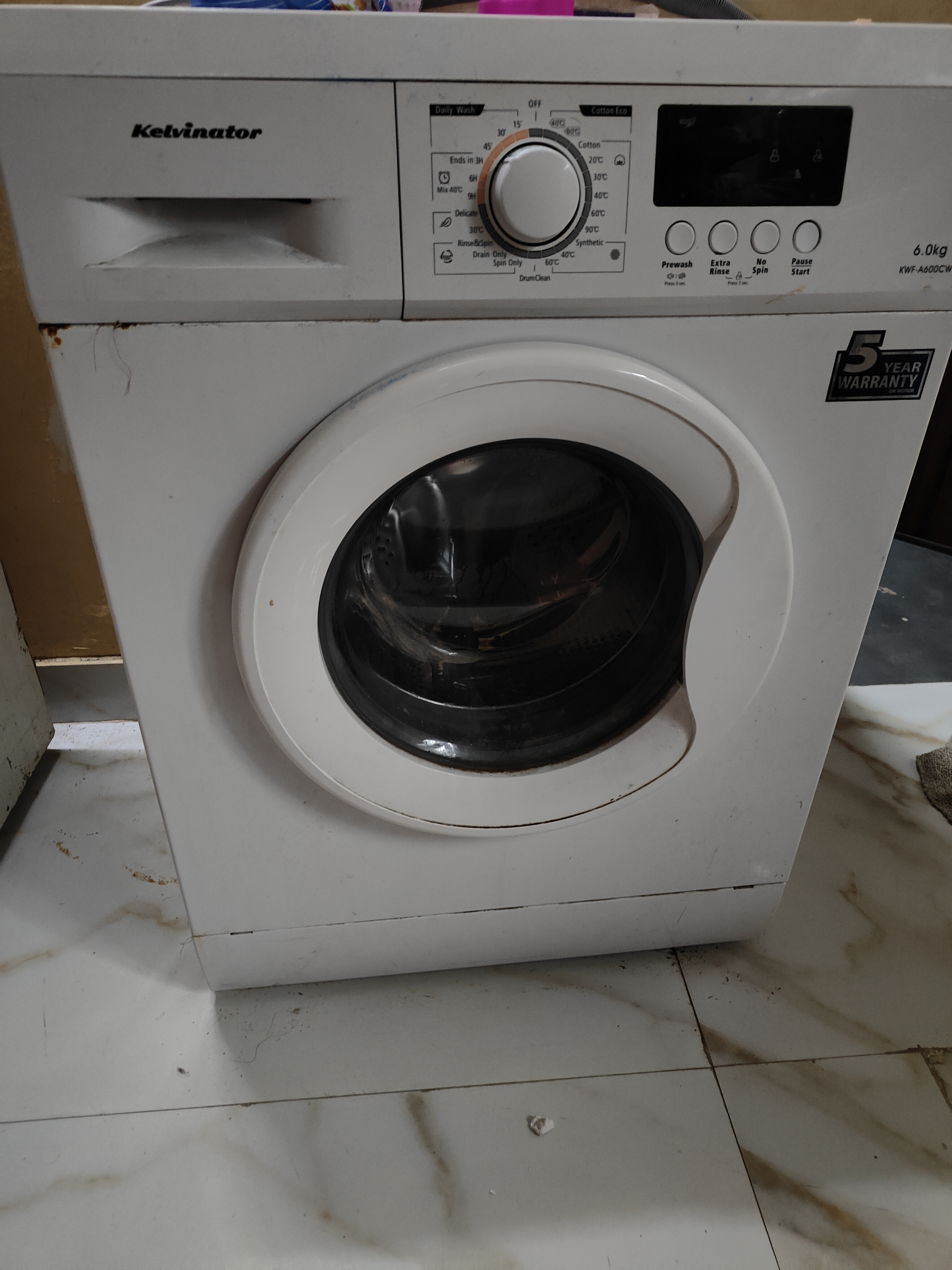 Kelvinator Washing Machine available for sale