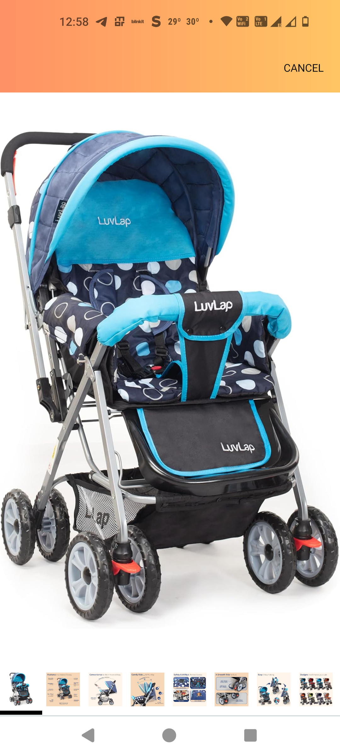 Pram kids available for sale