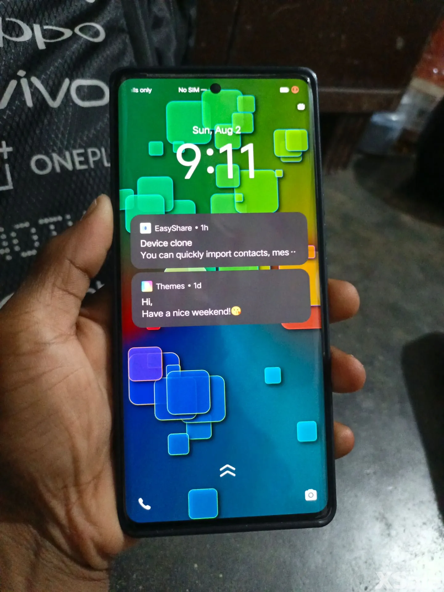 Vivo t2 pro 5g curved display condition bilkul okk Ram 8/128