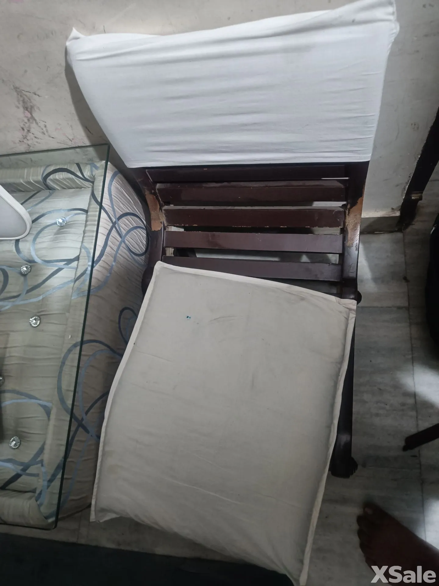 Centre table with one chair