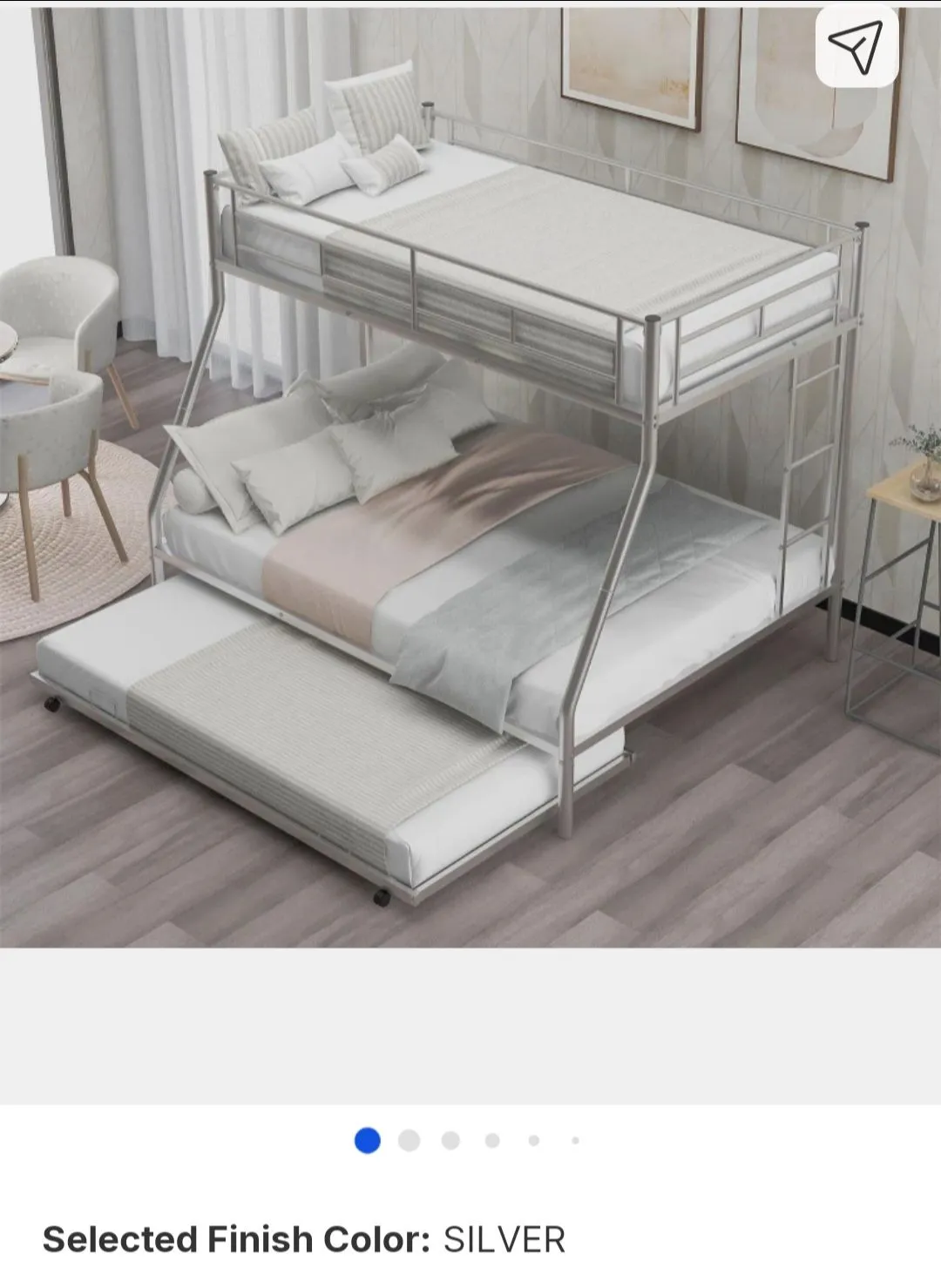 Bunk bed just purchase in June 2026