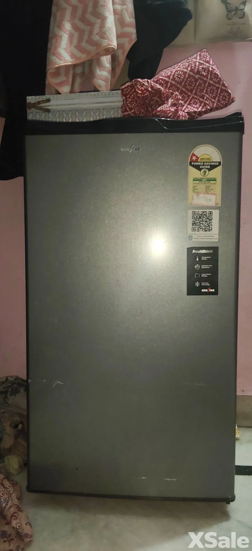 4 month old kenstar 92 litre fridge 