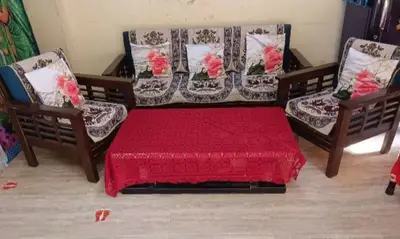 Good condition 3 yrs old no damage  PURE SAGWAN SOFA