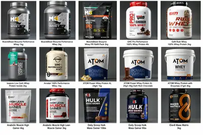 Gym Supplements | Whey Protein | Creatine | Mass Gainer | Pre-Workout 